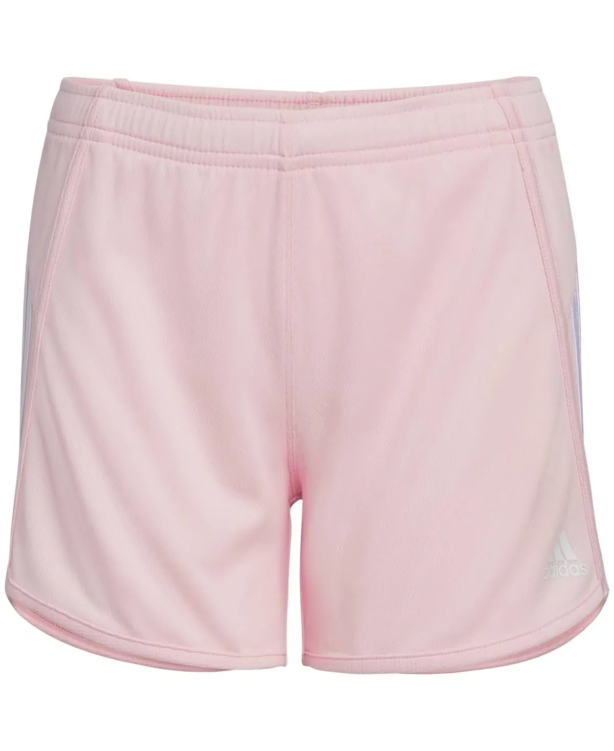 adidas Stretch Athletic Shorts, Big Girl&#039;s Size XL(16), Pink NEW MSRP $25