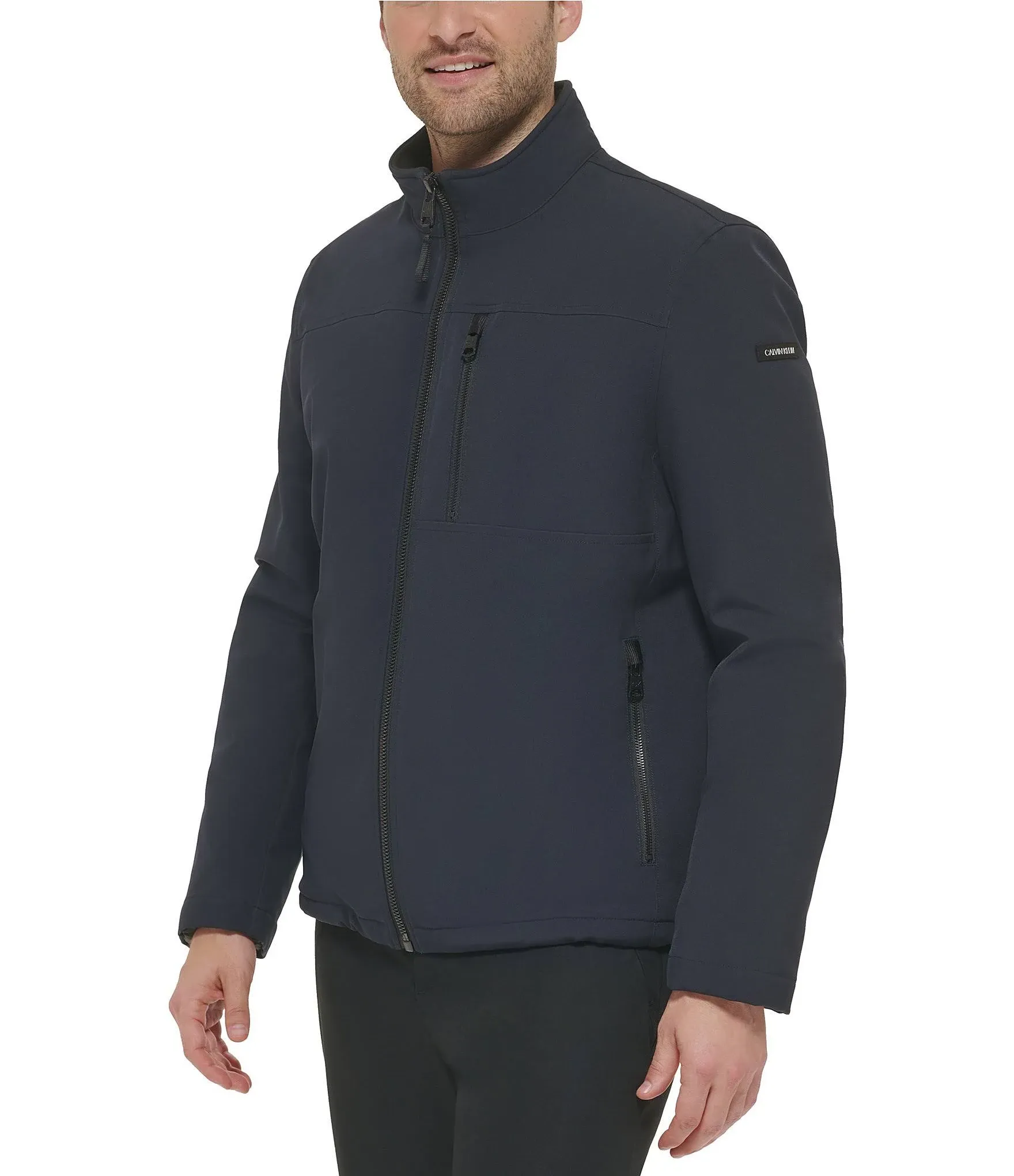 Calvin Klein Men's Sherpa Lined Soft Shell Jacket