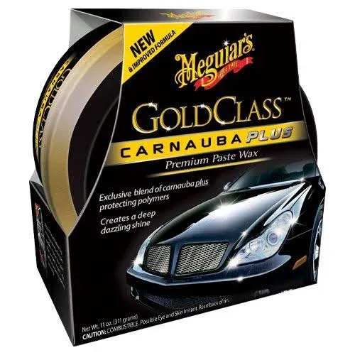 MEGUIAR'S G7014J Gold Class Carnauba Plus Paste Wax (Pack 6)