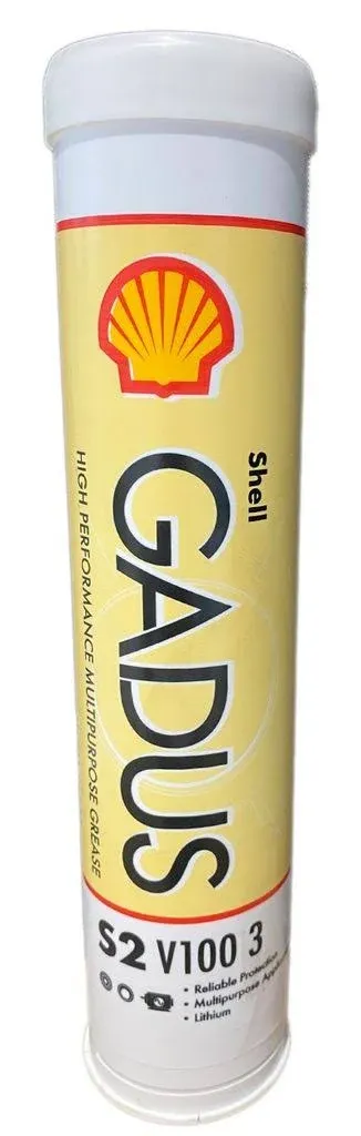 SHELL GADUS S2 V100 3 HIGH PERFORMANCE HEAVY DUTY GREASE 400GM