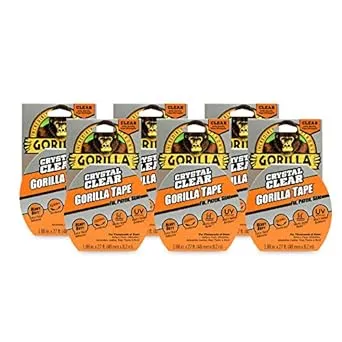 Clear Gorilla Duct Tape - 6 Pack