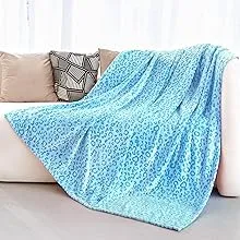 Kate Aurora Ultra Soft & Plush Herringbone Fleece Throw Blanket Covers