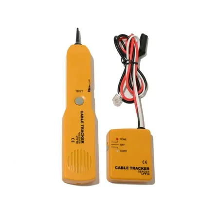 Cable Finder Tone Generator Probe Tracker Wire Network Tester Tracer Kit