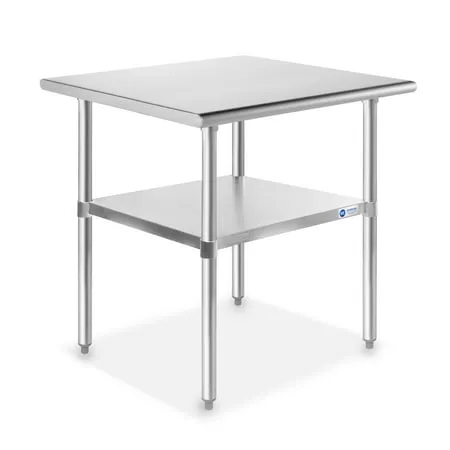 GRIDMANN NSF 30 in. x 24 in. Stainless Steel Commercial Kitchen Prep & Work Table