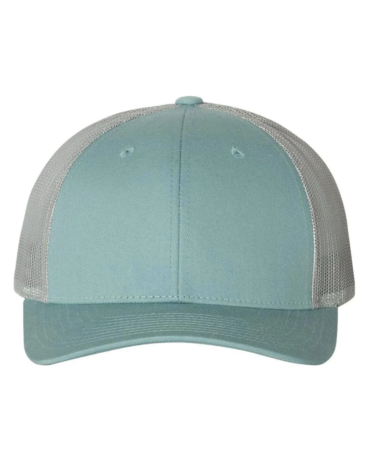 Richardson 115 Low Pro Trucker Cap - Smoke Blue/Aluminum