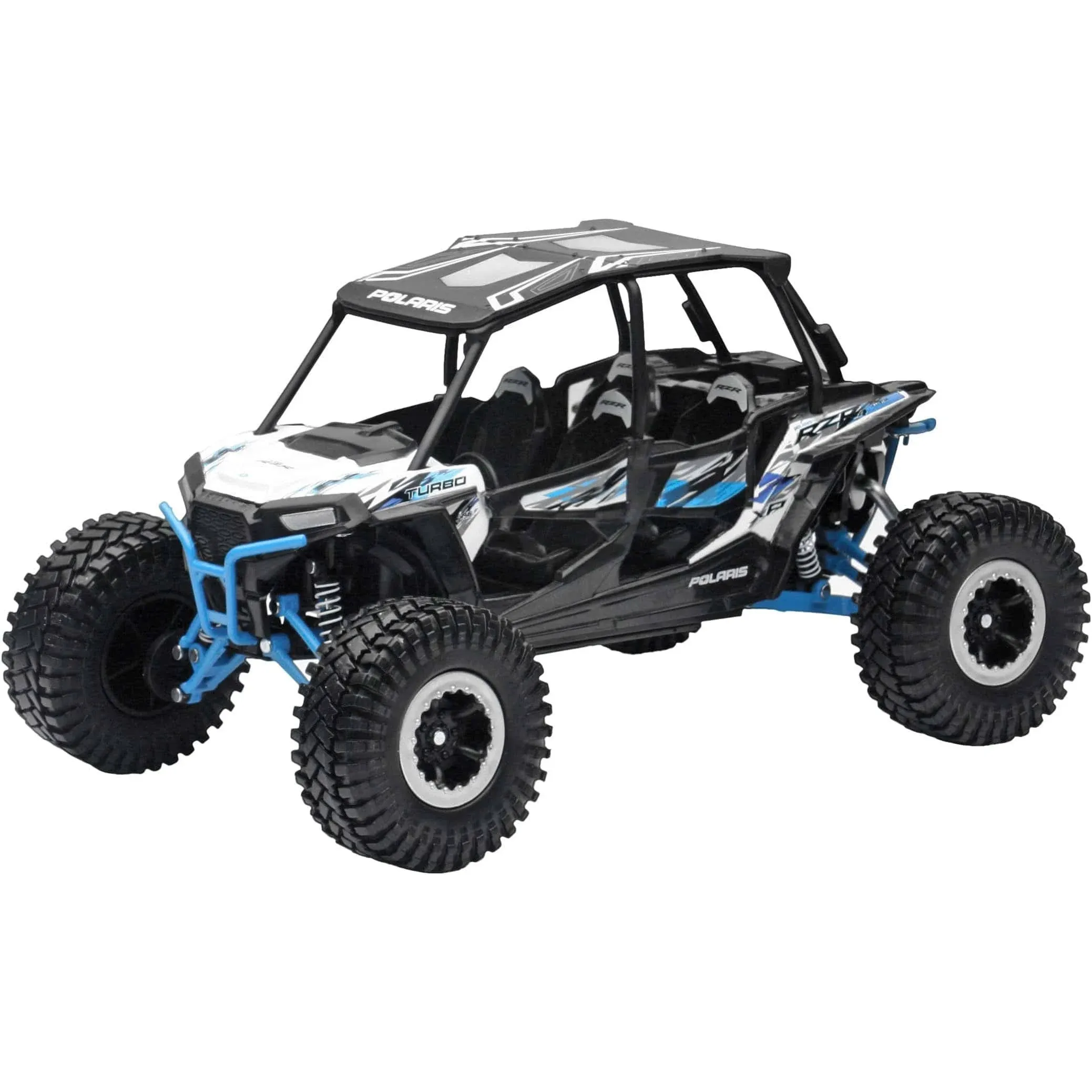 New-Ray 57976B Replica 1:18 UTV Polaris RZR 4 Turbo XP RC Red