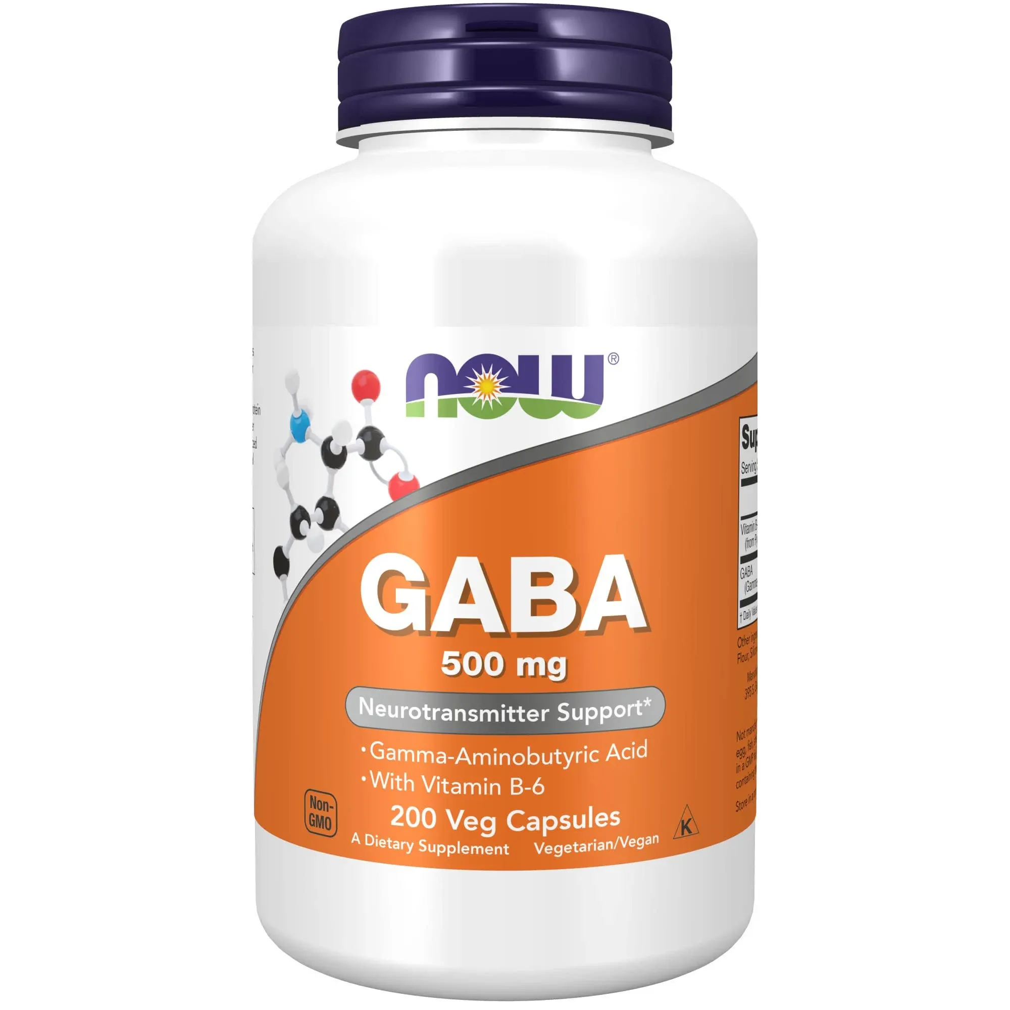 Now Foods GABA 500 mg