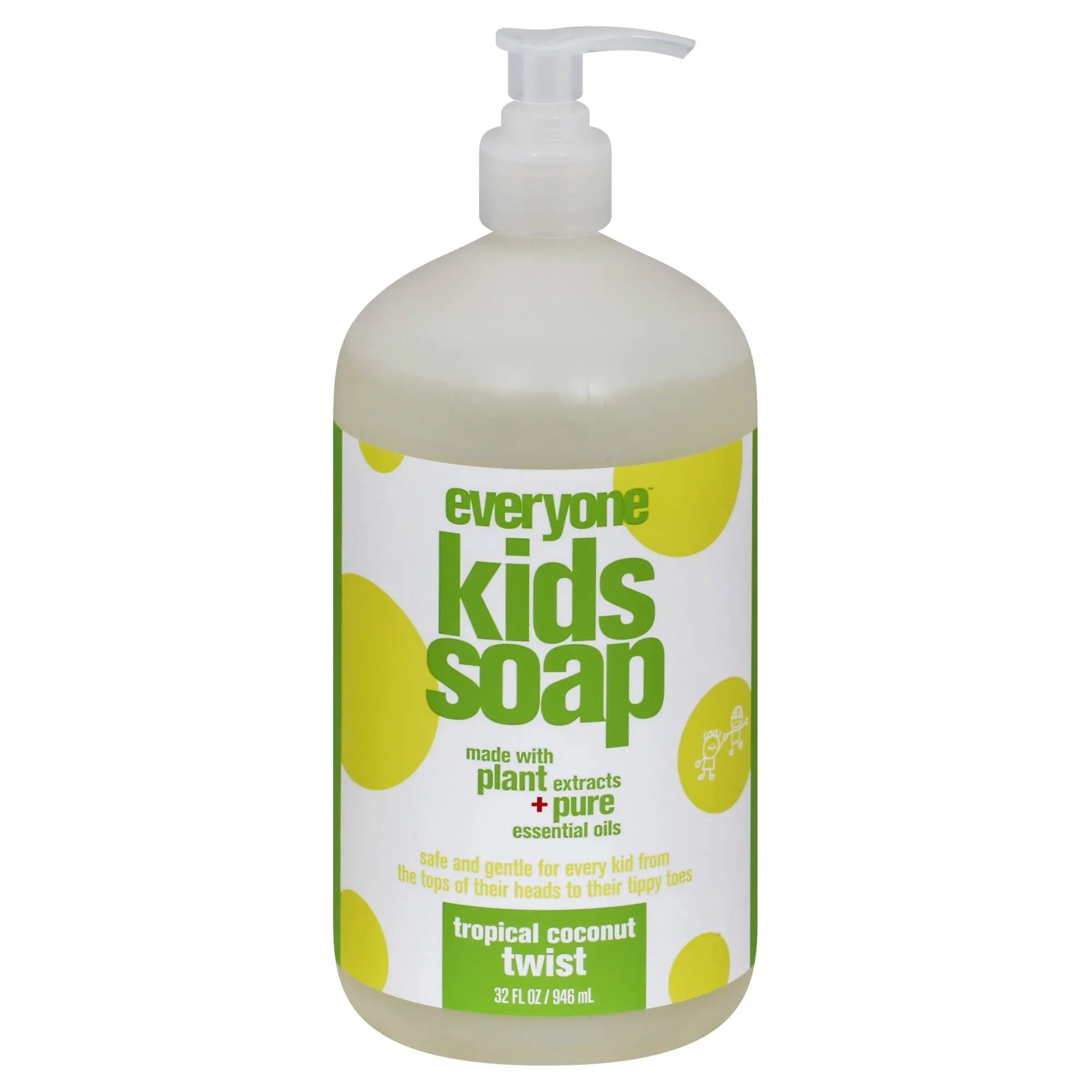 Everyone Kids Soap Tropical Coconut