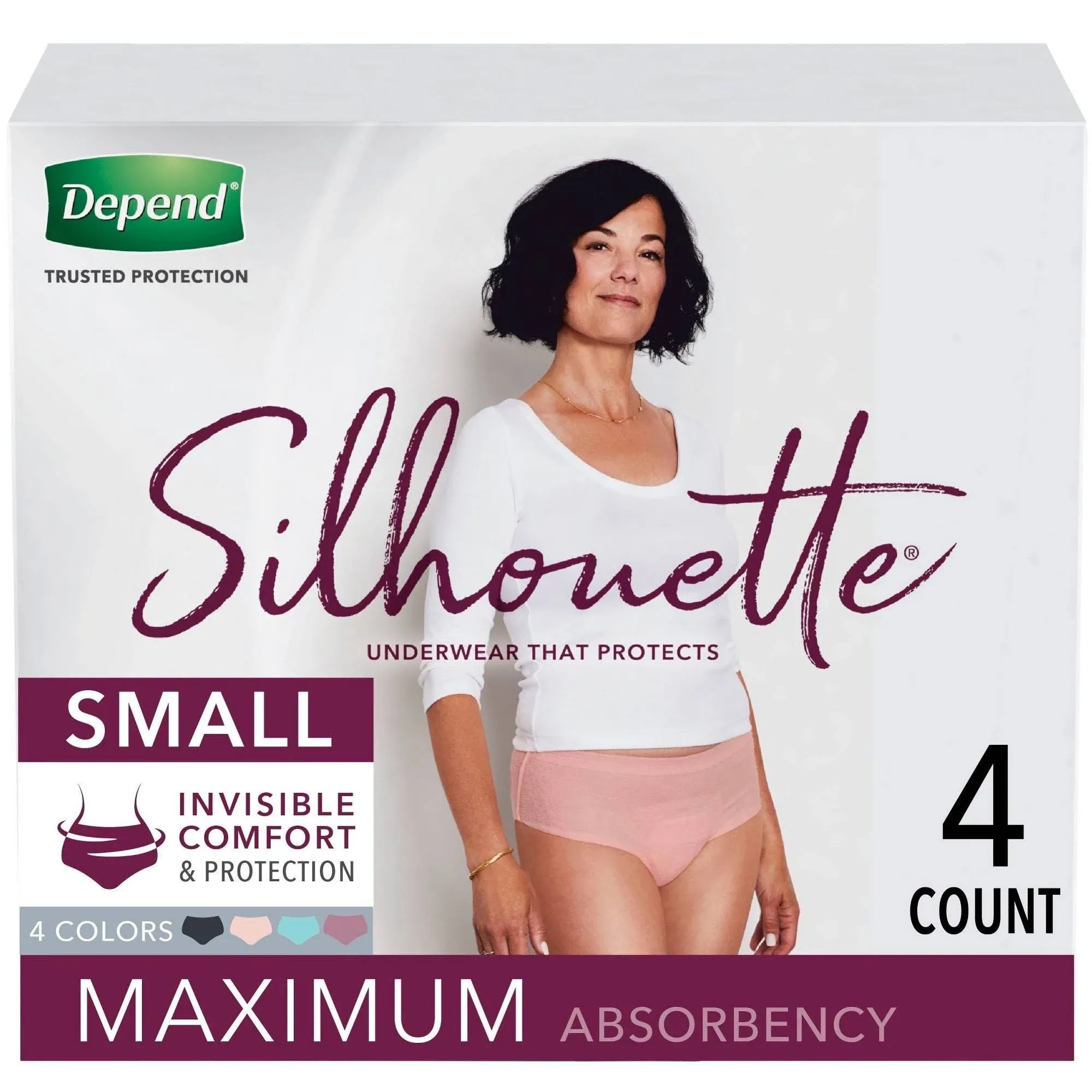 Depend Silhouette Incontinence Underwear for Women