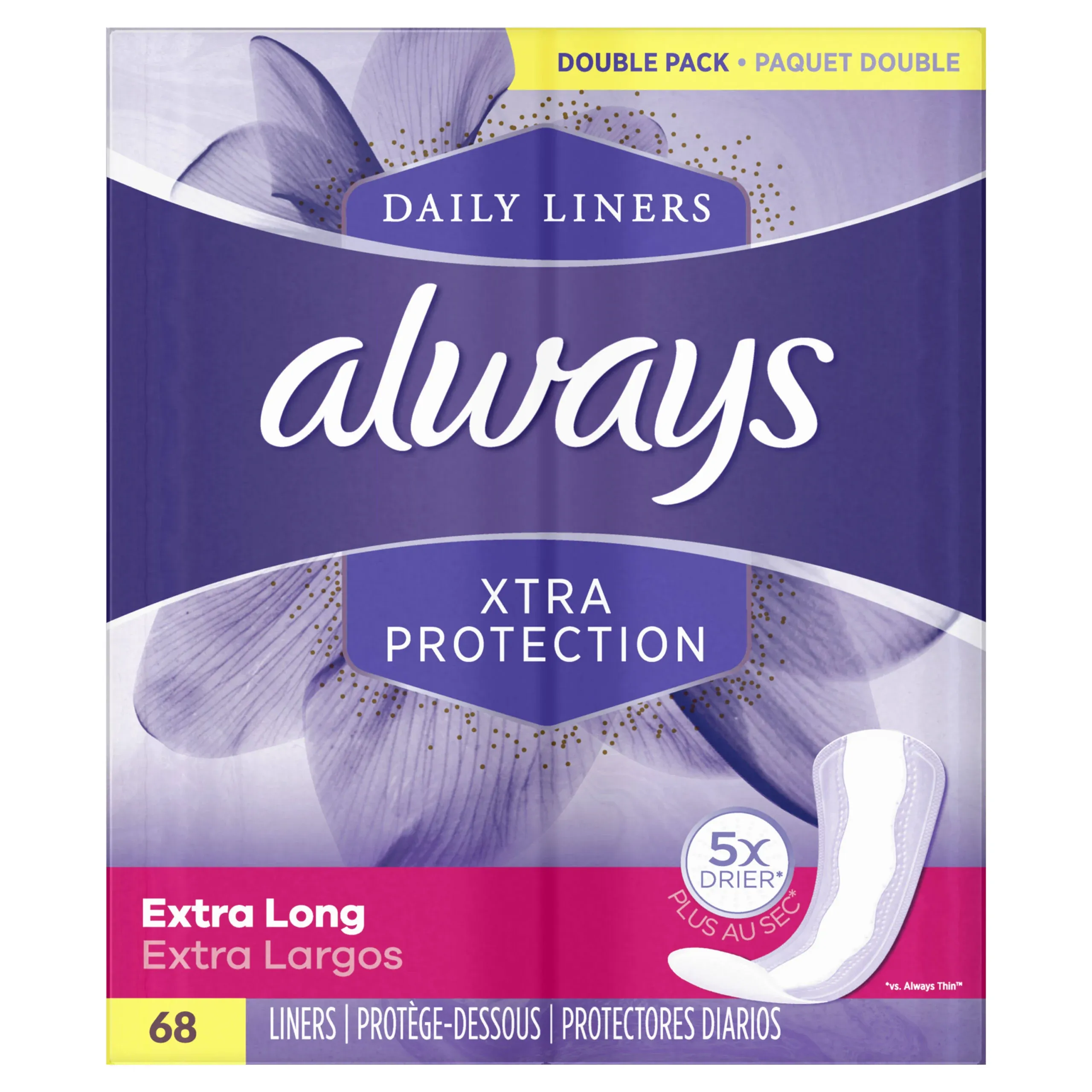 Always Anti-Bunch Xtra Protection Daily Liners