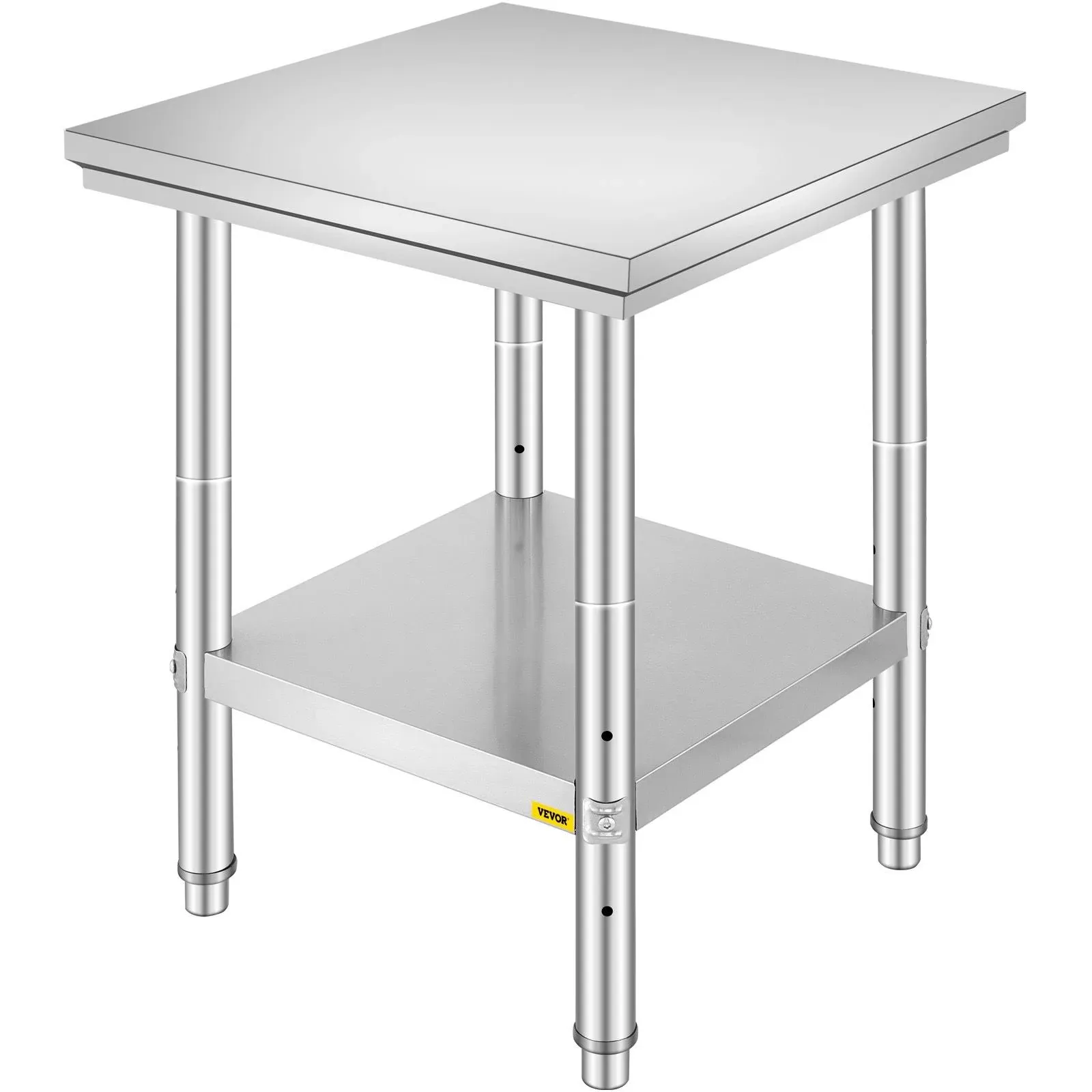 VEVOR Commercial Stainless Steel Work Table Prep Kitchen