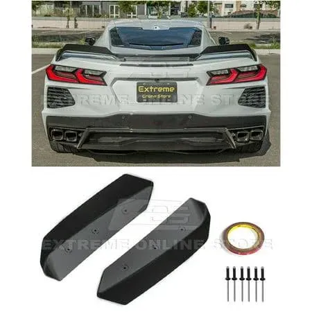 Replacement Rear Trunk Lid Wing Spoiler for 2020-Present Chevrolet Corvette C8 Models