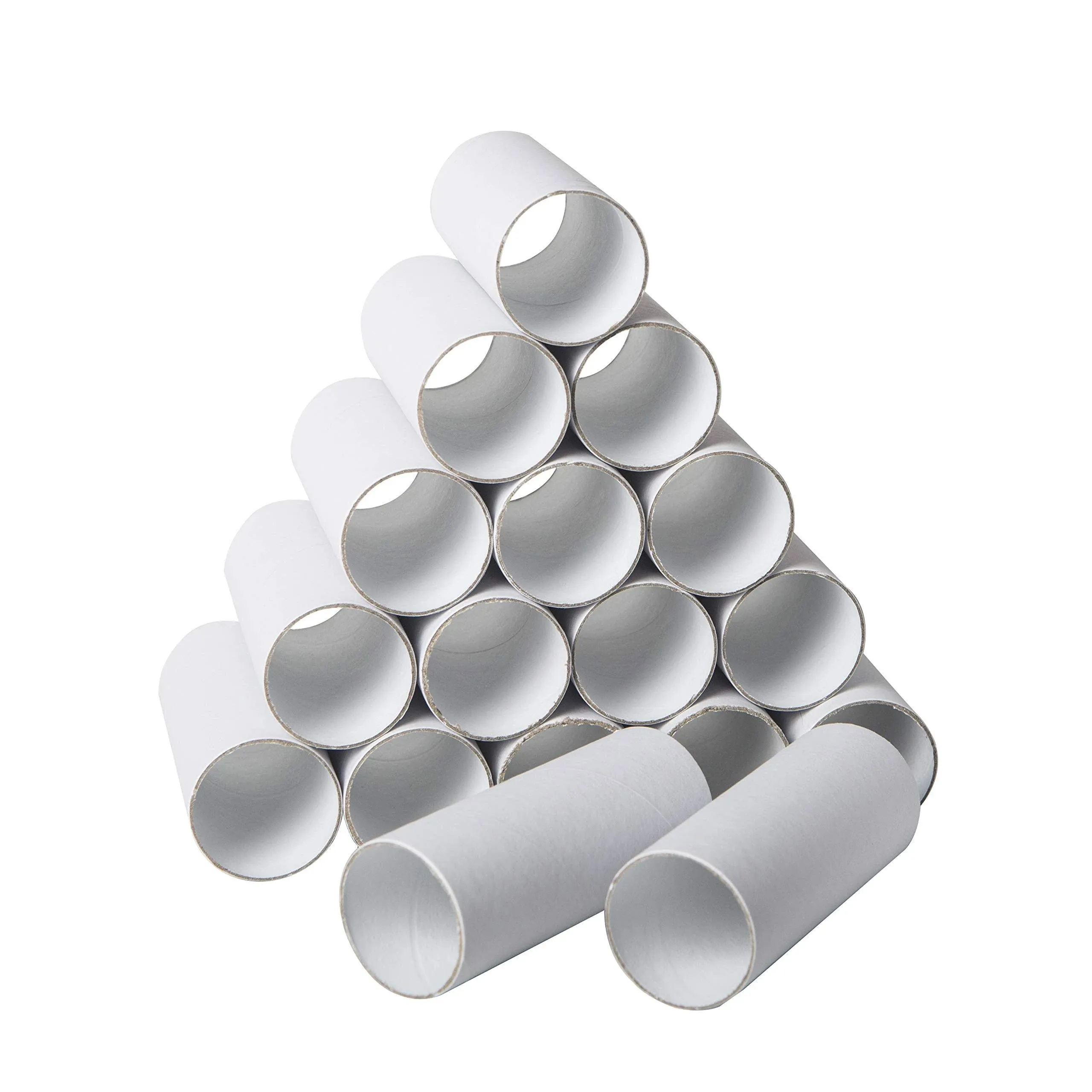 30 Pack Craft Rolls - Round Cardboard Tubes - Cardboard Tubes for Crafts