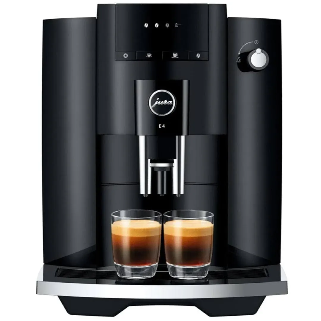 Jura E4 Superautomatic Espresso Machine - Black