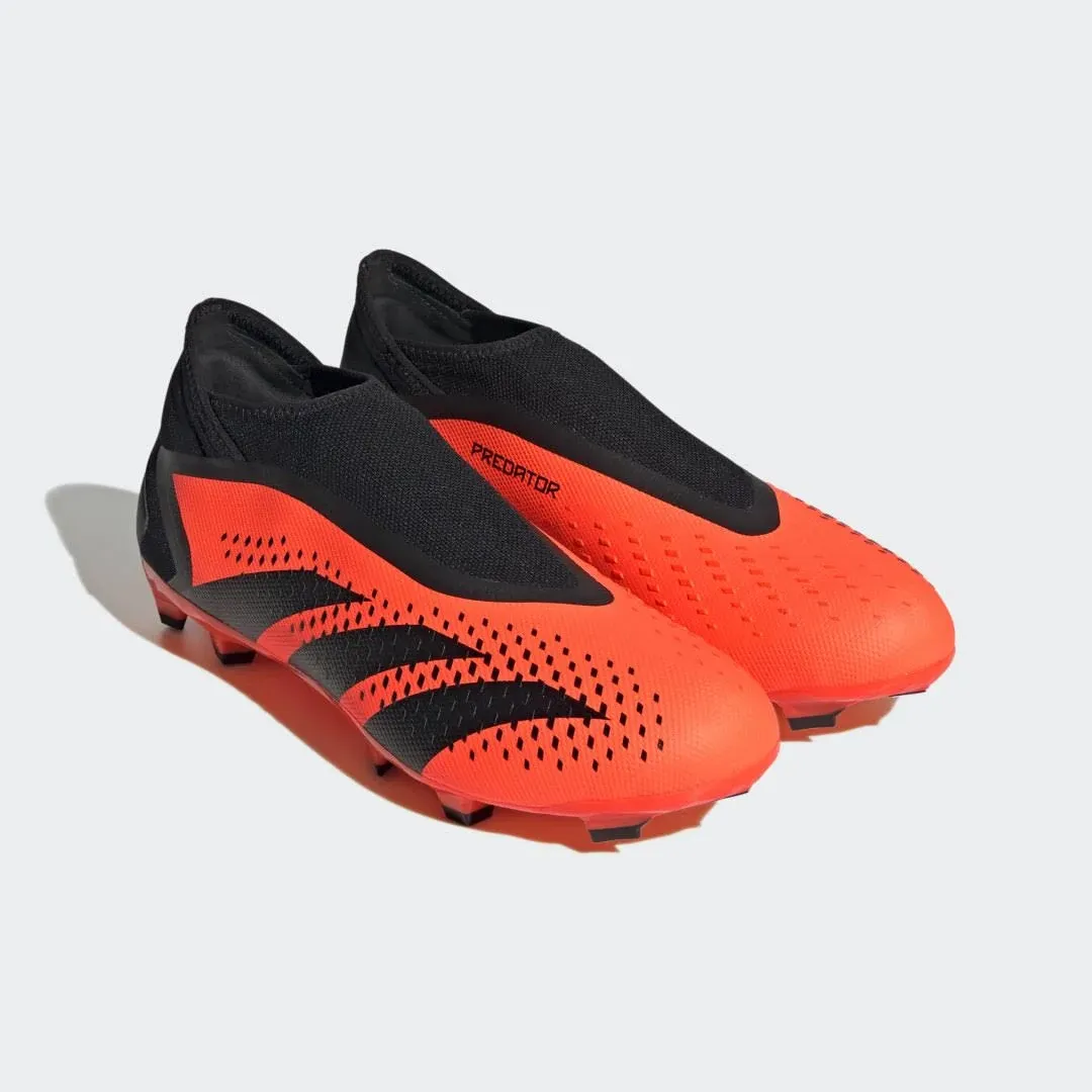 Adidas Predator Accuracy.3 Laceless Firm Ground Soccer Cleats Team Solar Orange 4 ...