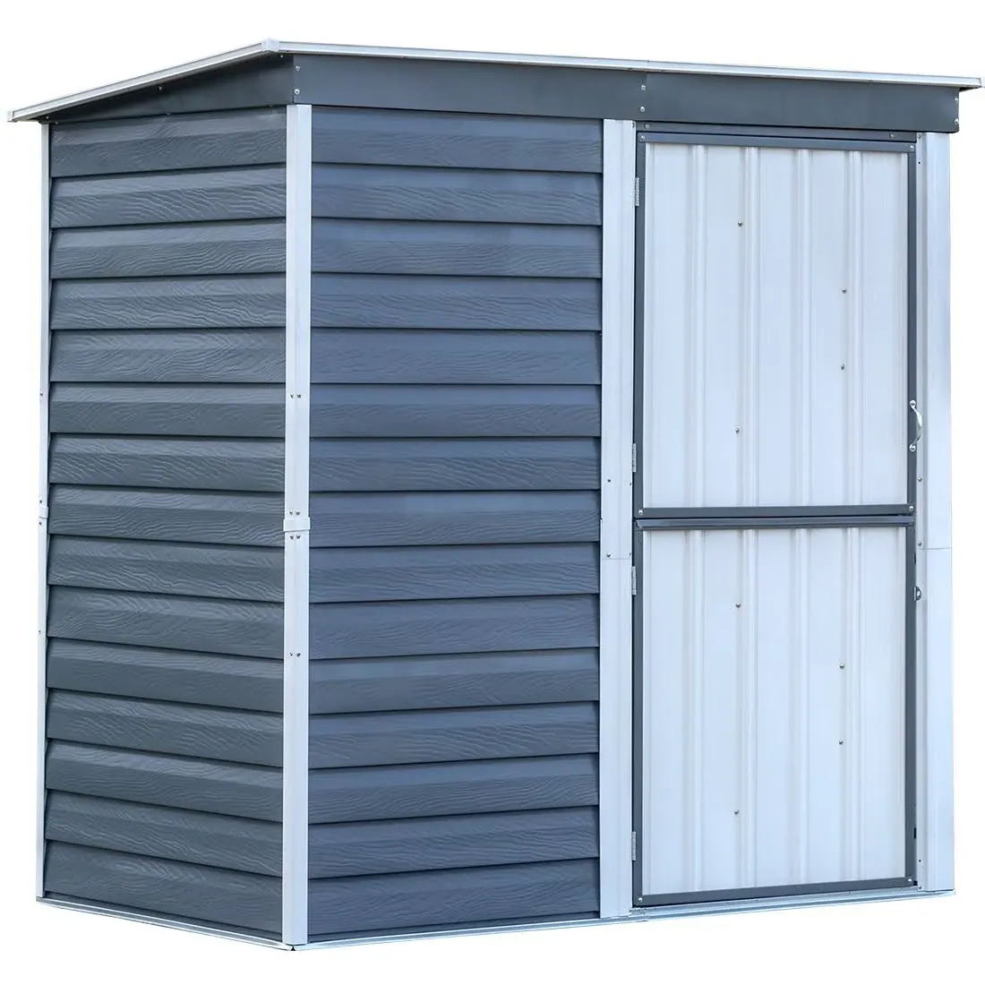 Arrow Shed-in-a-Box Galvanized Steel Storage Shed - 6' x 4'