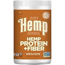 Just Hemp Foods Hemp Protein Powder Plus Fiber