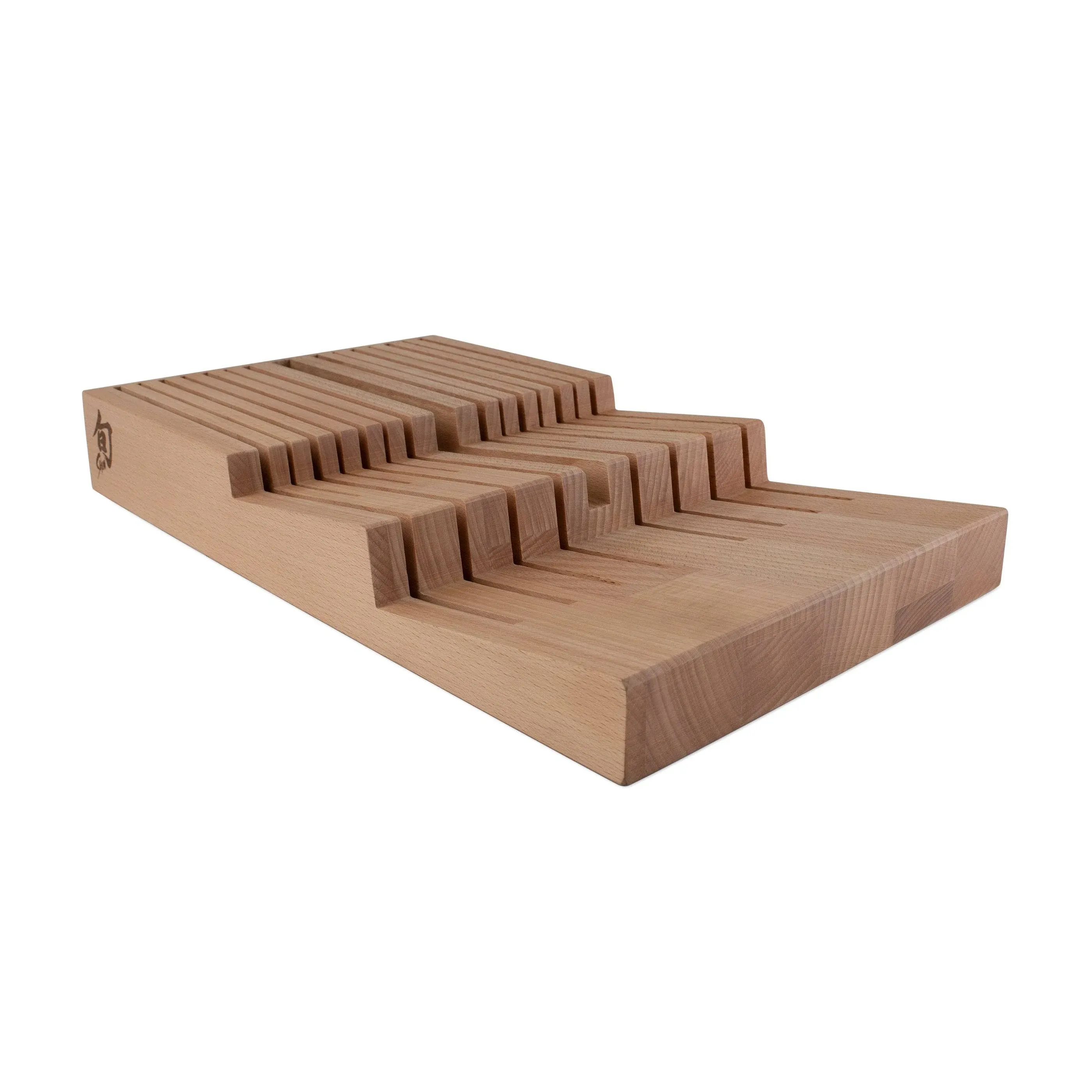 Shun 15 Slot In-Drawer Bamboo Knife Tray