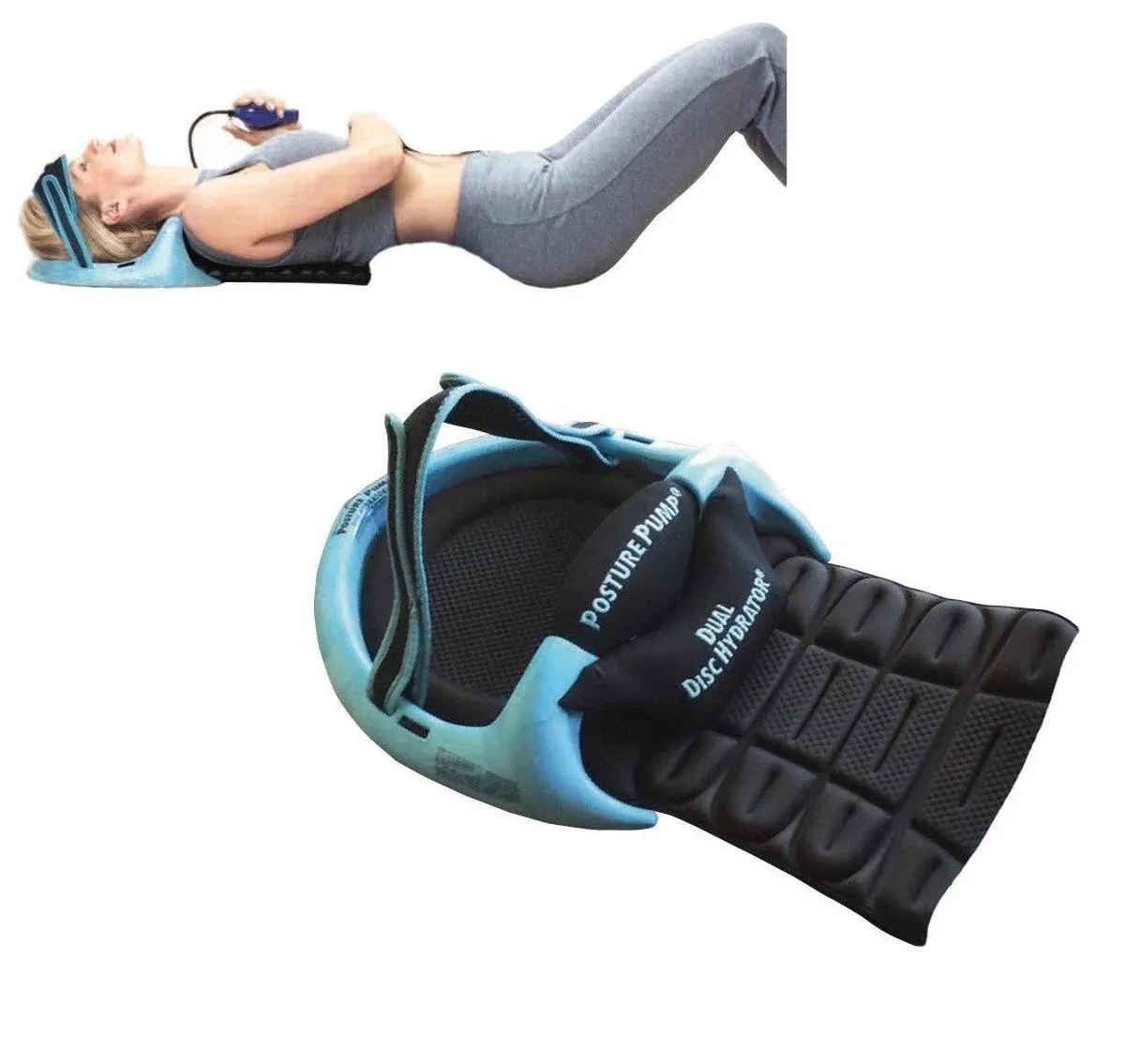 Posture Pump 1400-DX Dual Air Cell Comfort Pad Cervical Neck Device