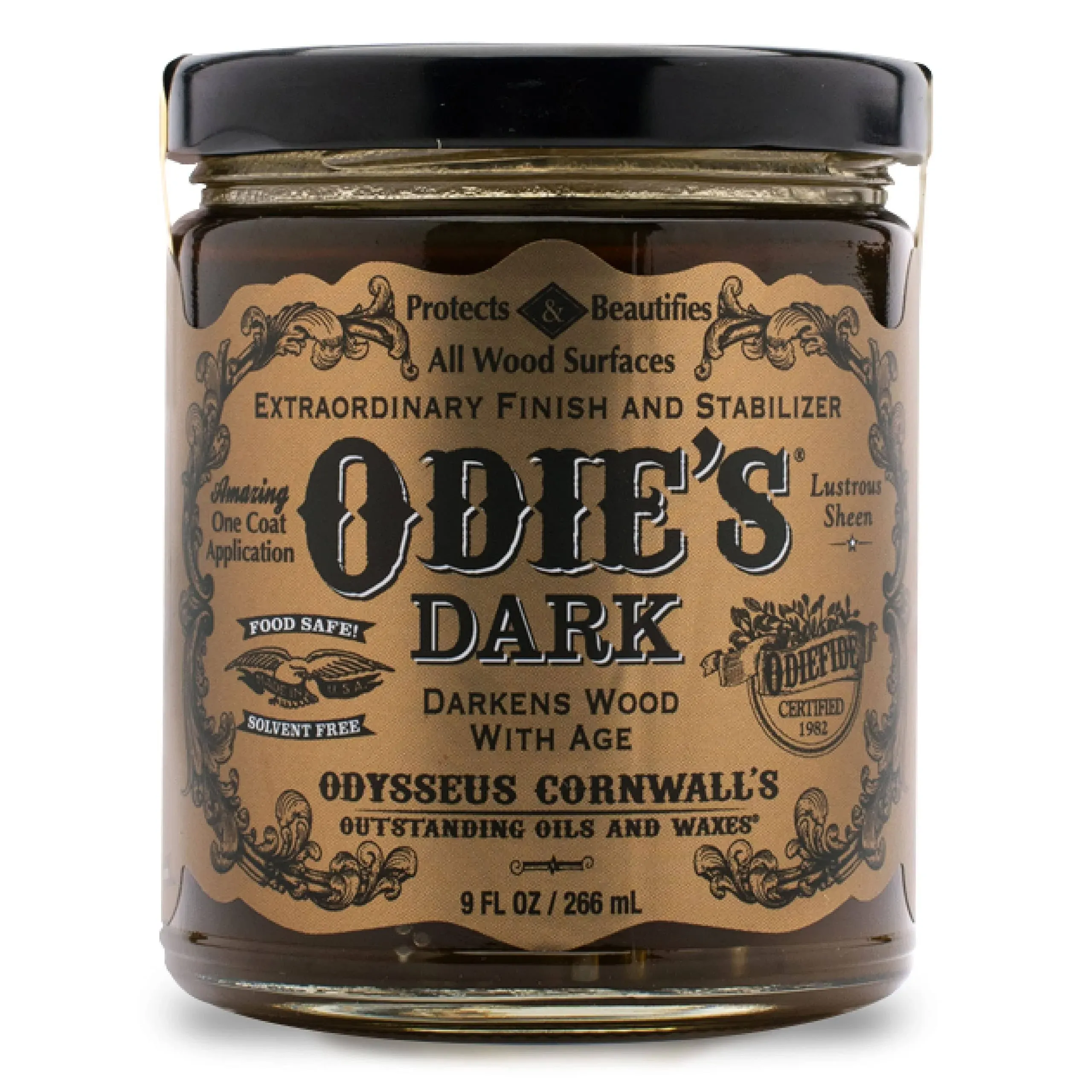 Odie&#039;s Oil Dark Oil Finish and Polish - 9 oz