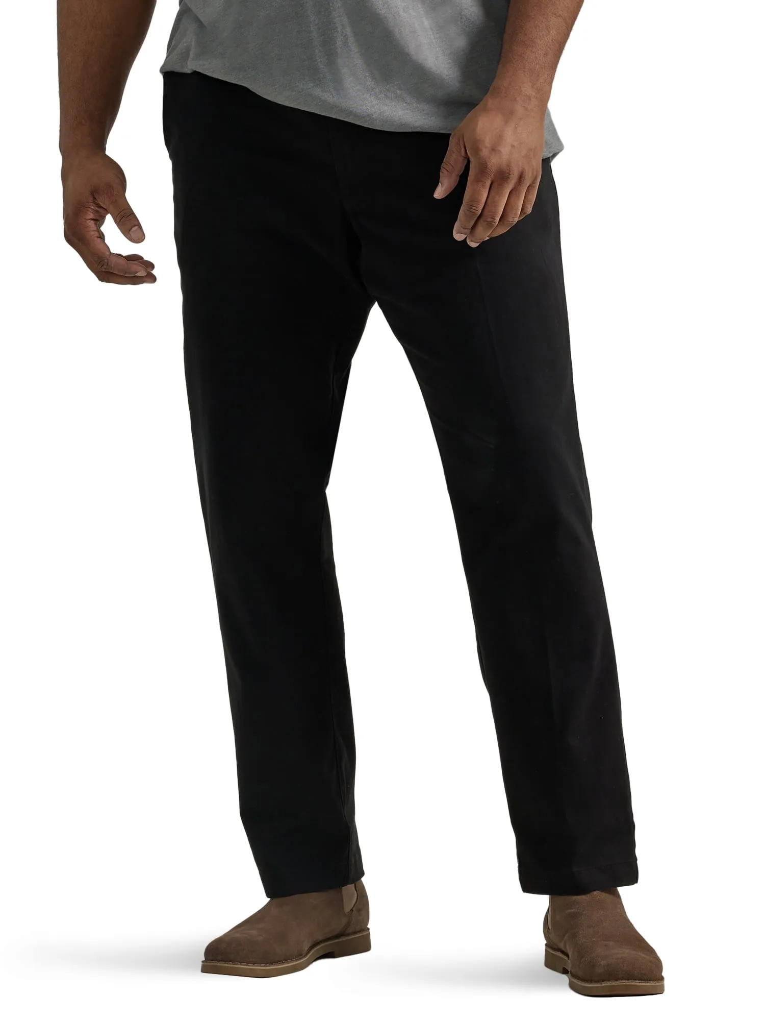 Lee® Big Men's Extreme Motion Relaxed Fit Flat Front Pant with Flex Waistband