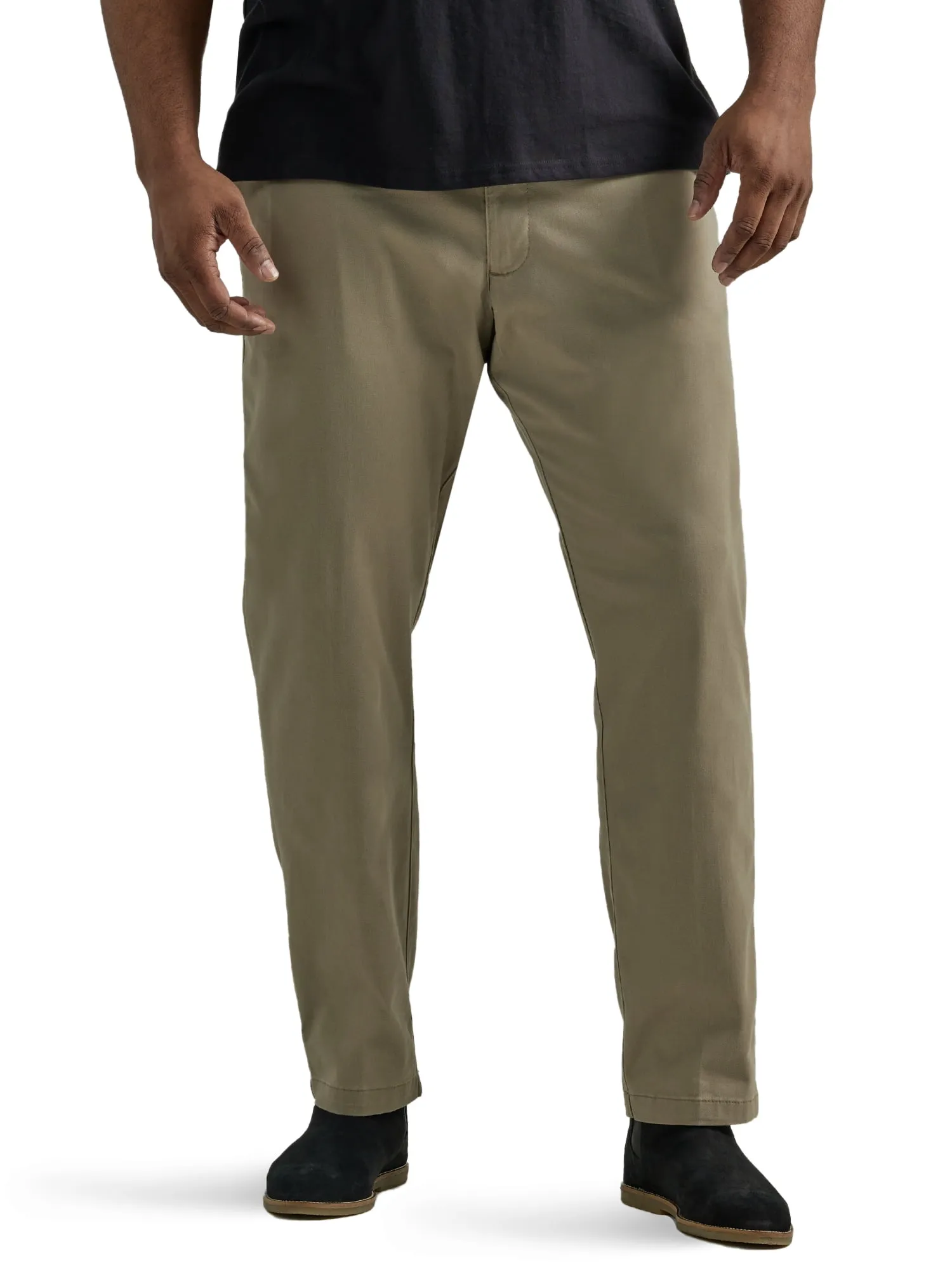 Lee® Big Men's Extreme Motion Relaxed Fit Flat Front Pant with Flex Waistband