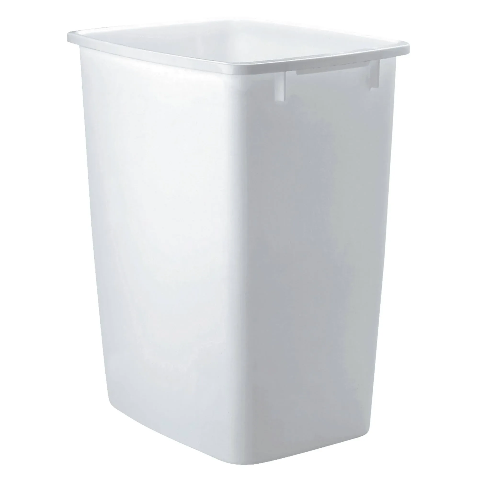 Rubbermaid Open-top Waste Basket, White - 36 qt