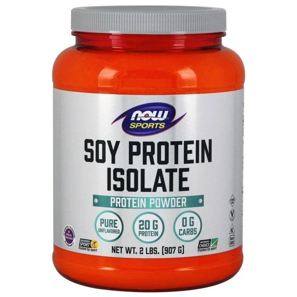 Now Foods Soy Protein Isolate, Unflavored - 2 lb tub