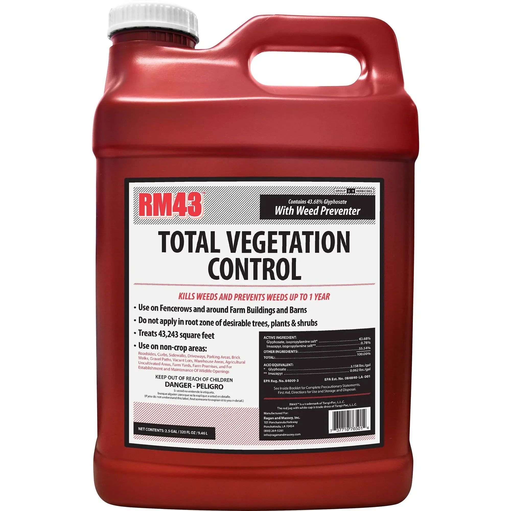 RM43 Total Vegetation Control - 2.5 Gallon