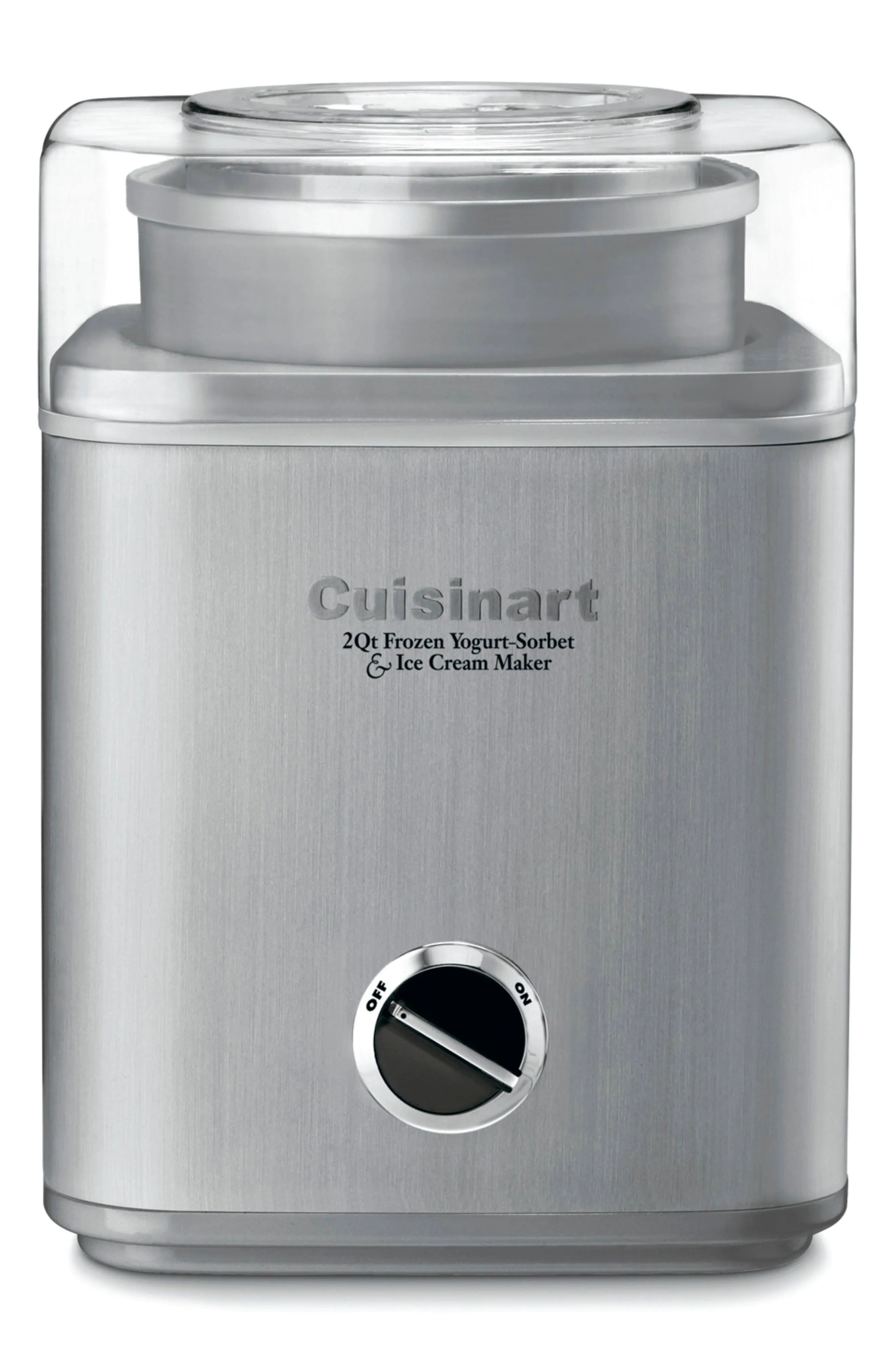 Cuisinart 2 qt Pure Indulgence Frozen Yogurt Ice Cream Sorbet Maker