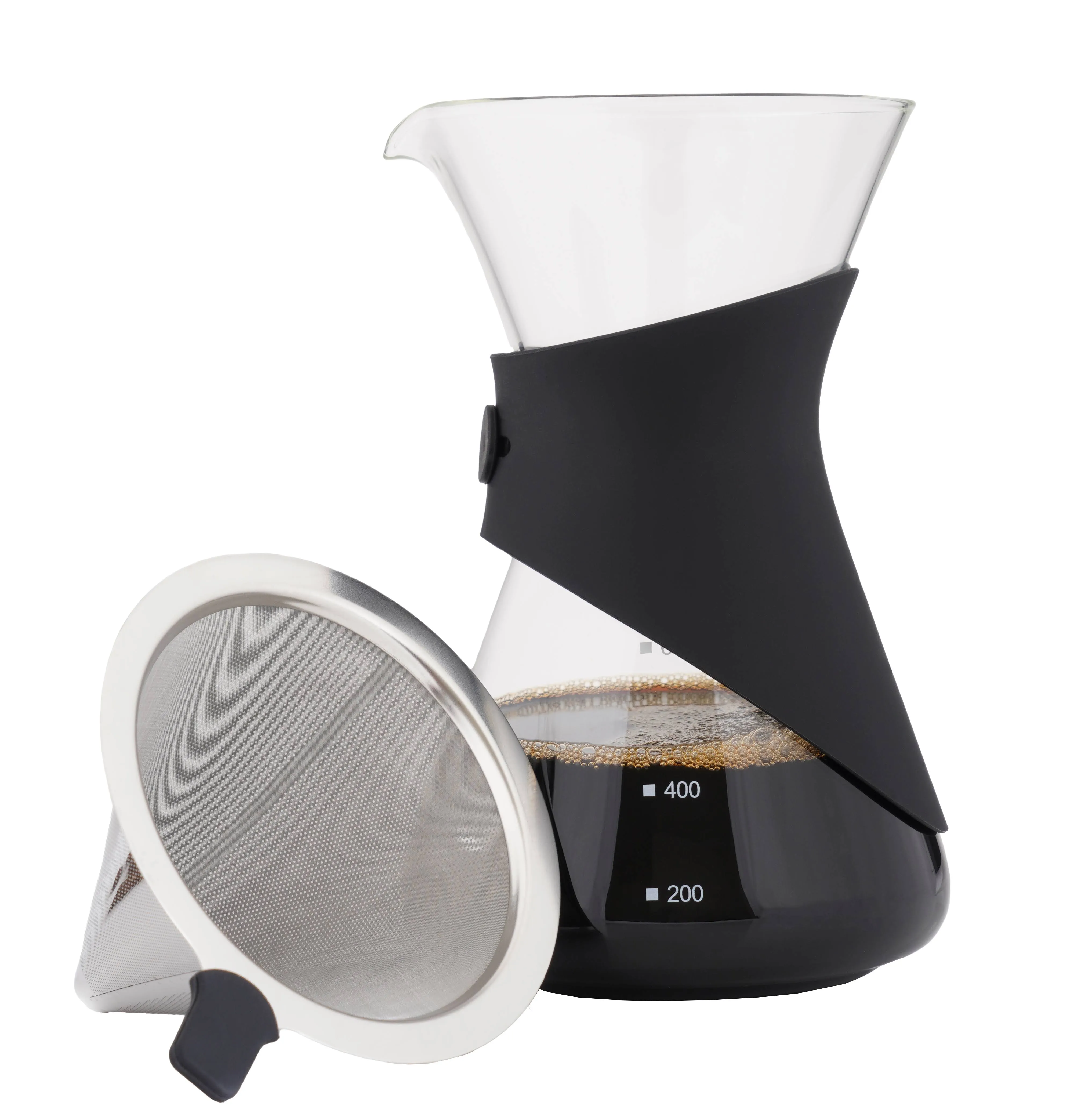 Pour-Over Glass Coffee Maker