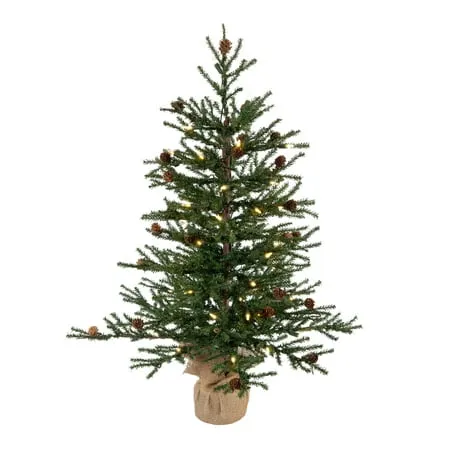 Vickerman 30" Carmel Pine Artificial Christmas Tree