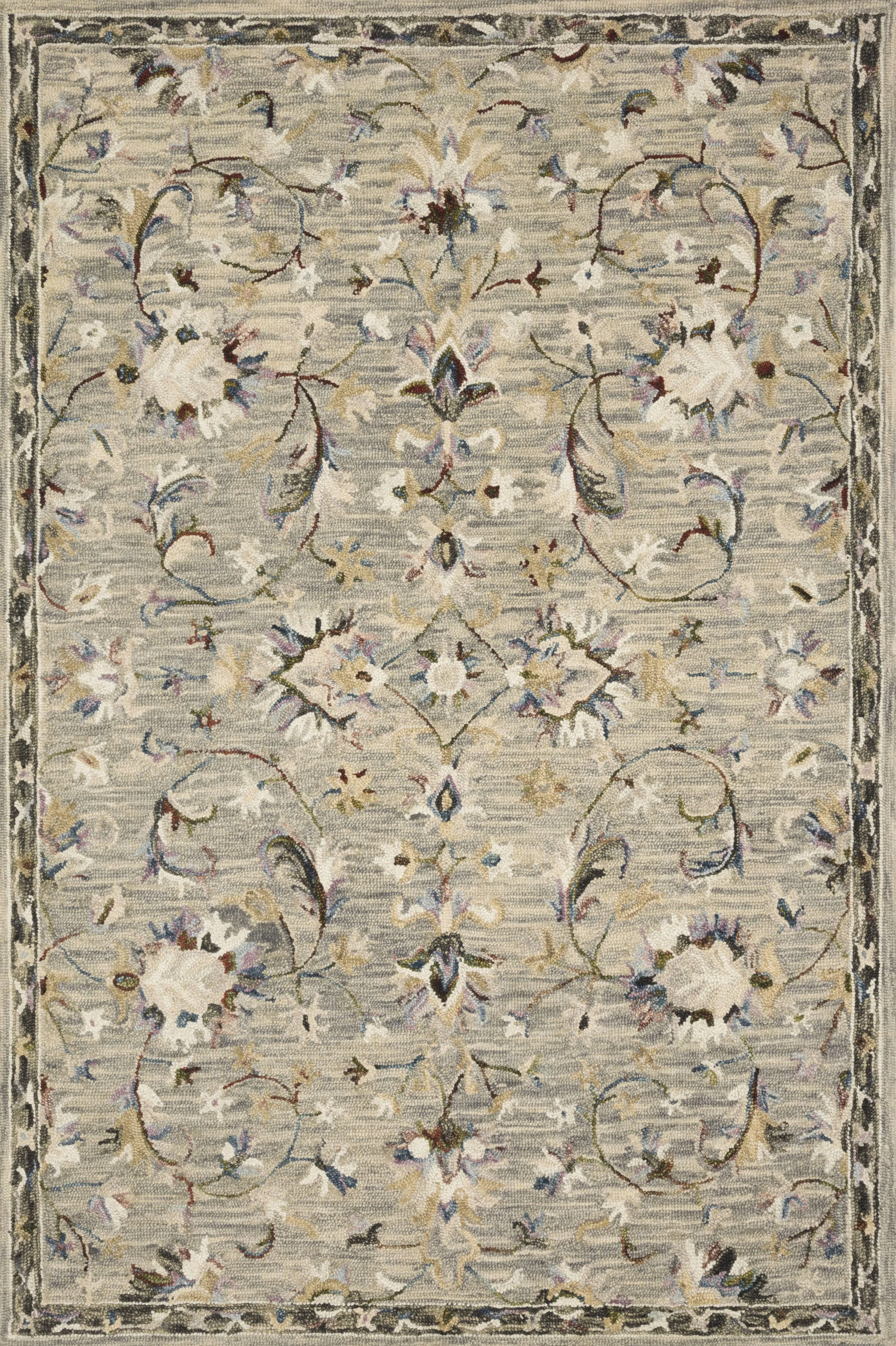 Loloi II Beatty BEA-03 7'9" x 9'9" Grey Multi Rug