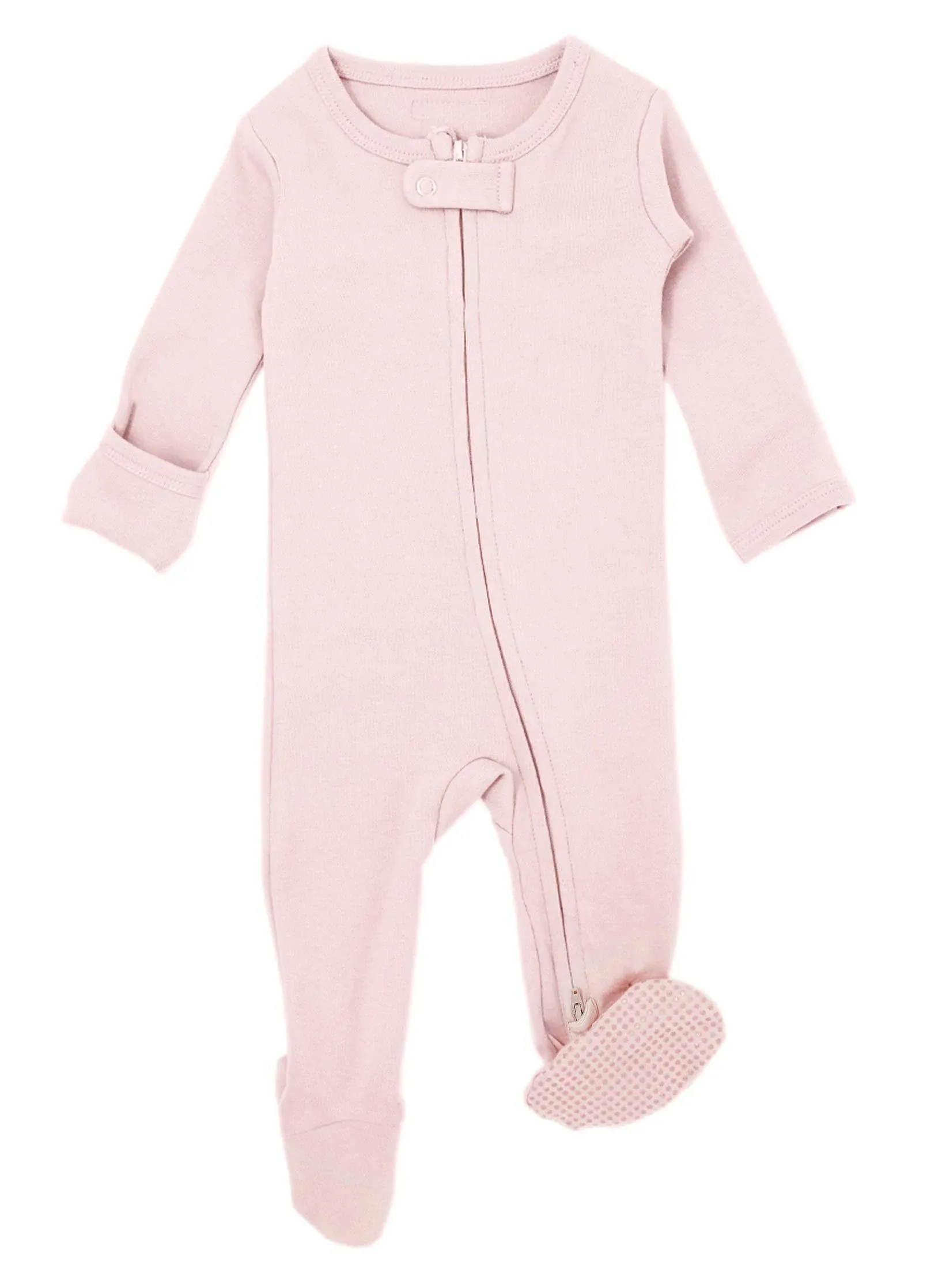 L'ovedbaby Organic Zipper Baby Footie