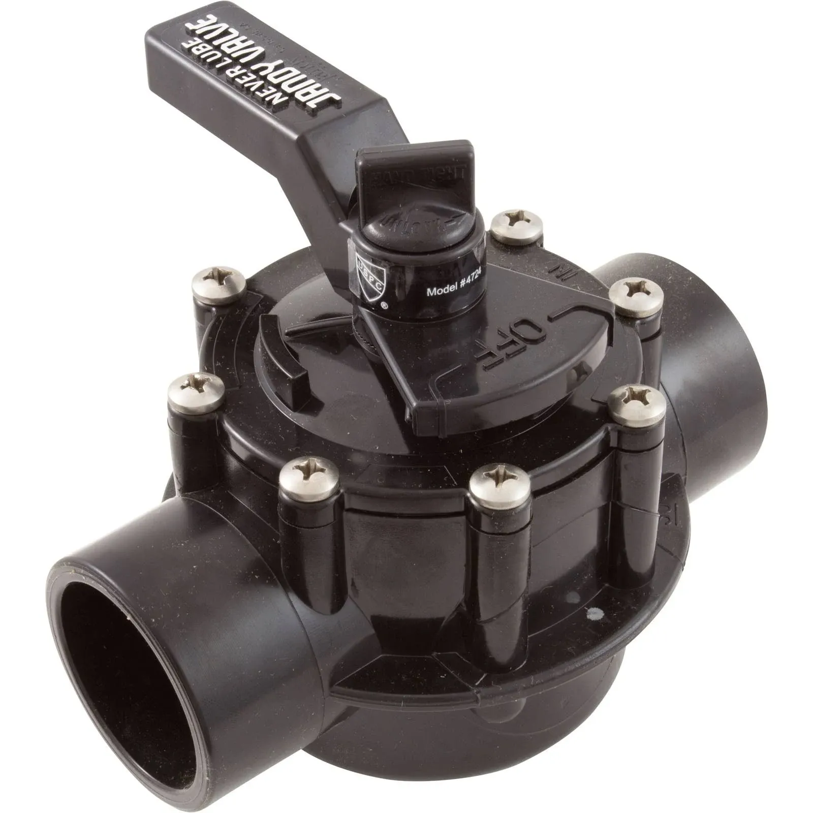 Jandy 2 Port Neverlube Valve - 1.5"/2" 4724