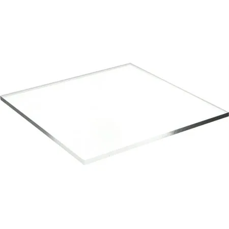 Plymor Clear Acrylic Short Square Display Riser, 1 H x 2 W x 2 D (3/32 thick) (6 Pack)