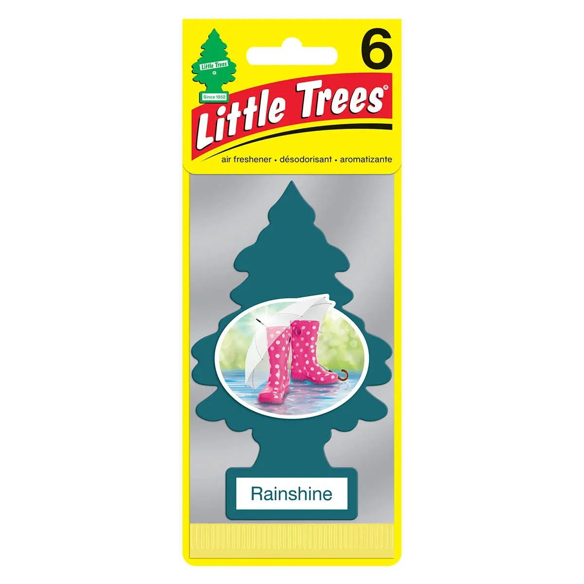 LITTLE TREES Air Fresheners Car Air Freshener. Hanging Tree Provides Long Lasting Scent for Auto or Home. Rose Thorn, 24 Air Fresheners