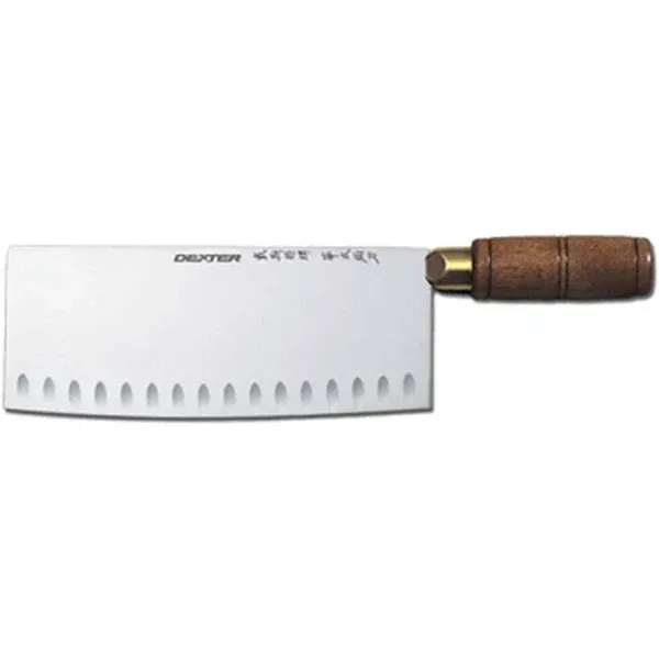 Dexter Russell 8 in x 3 1/4 in Duo-Edge Chinese Chefs Knife Traditional