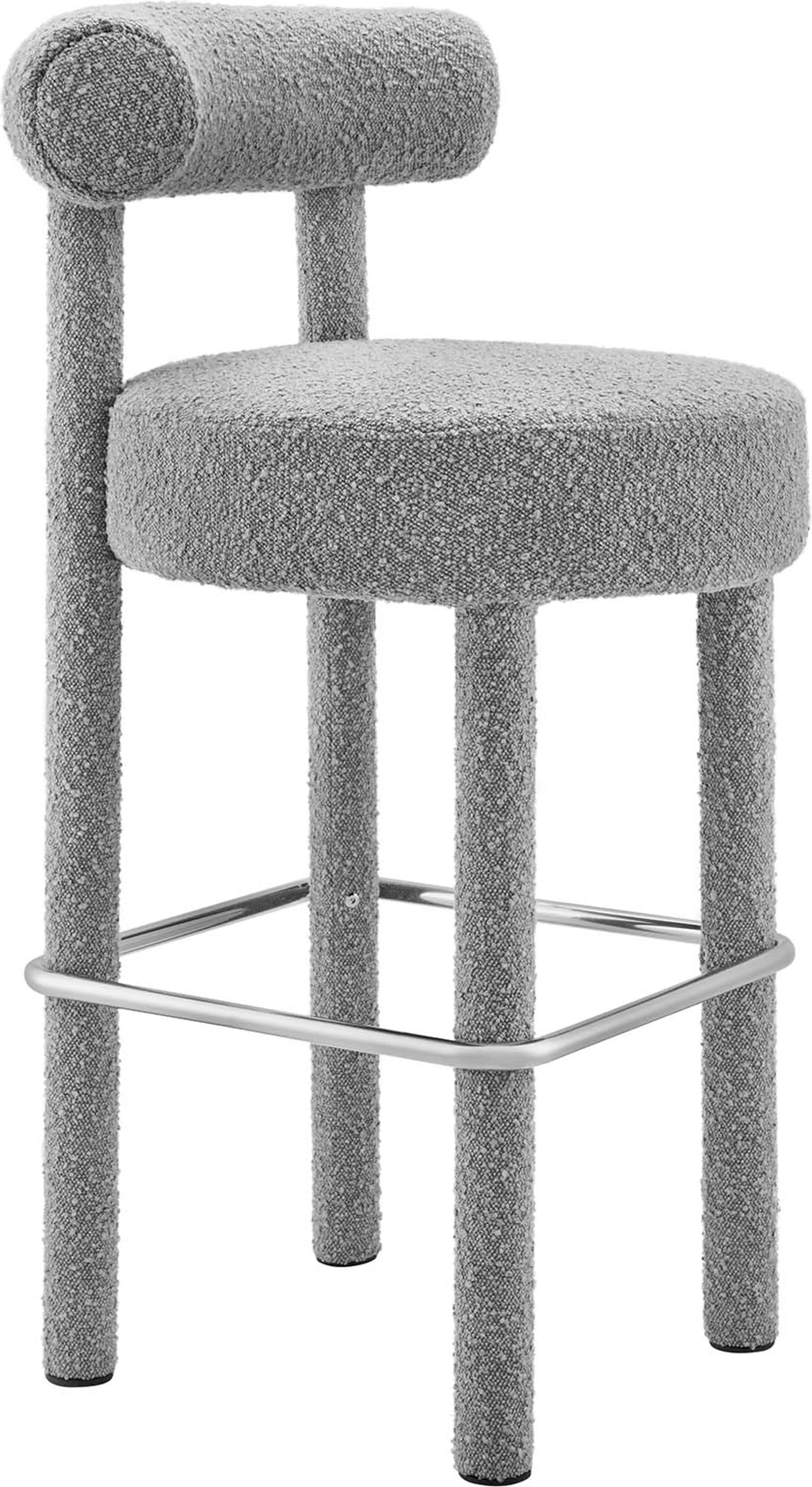 Modway Toulouse Boucle Fabric Bar Stool, EEI-6385