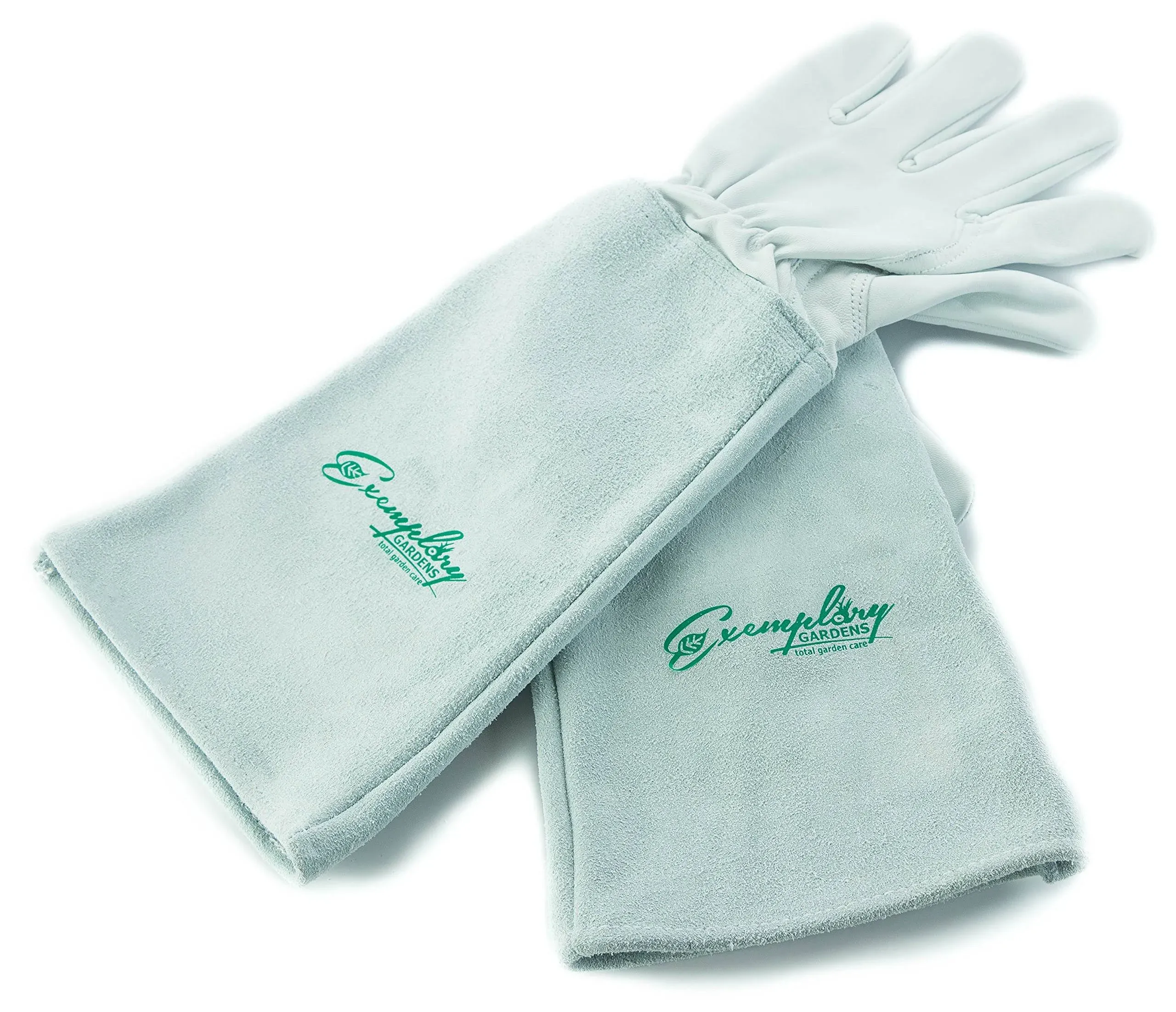 Rose Pruning Gloves for Men and Women - Thorn Proof Goatskin Leather Gardening ...