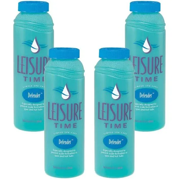 Leisure Time Defender Stain and Scale Control Preventative for Spa &amp; Hot Tub 4pk