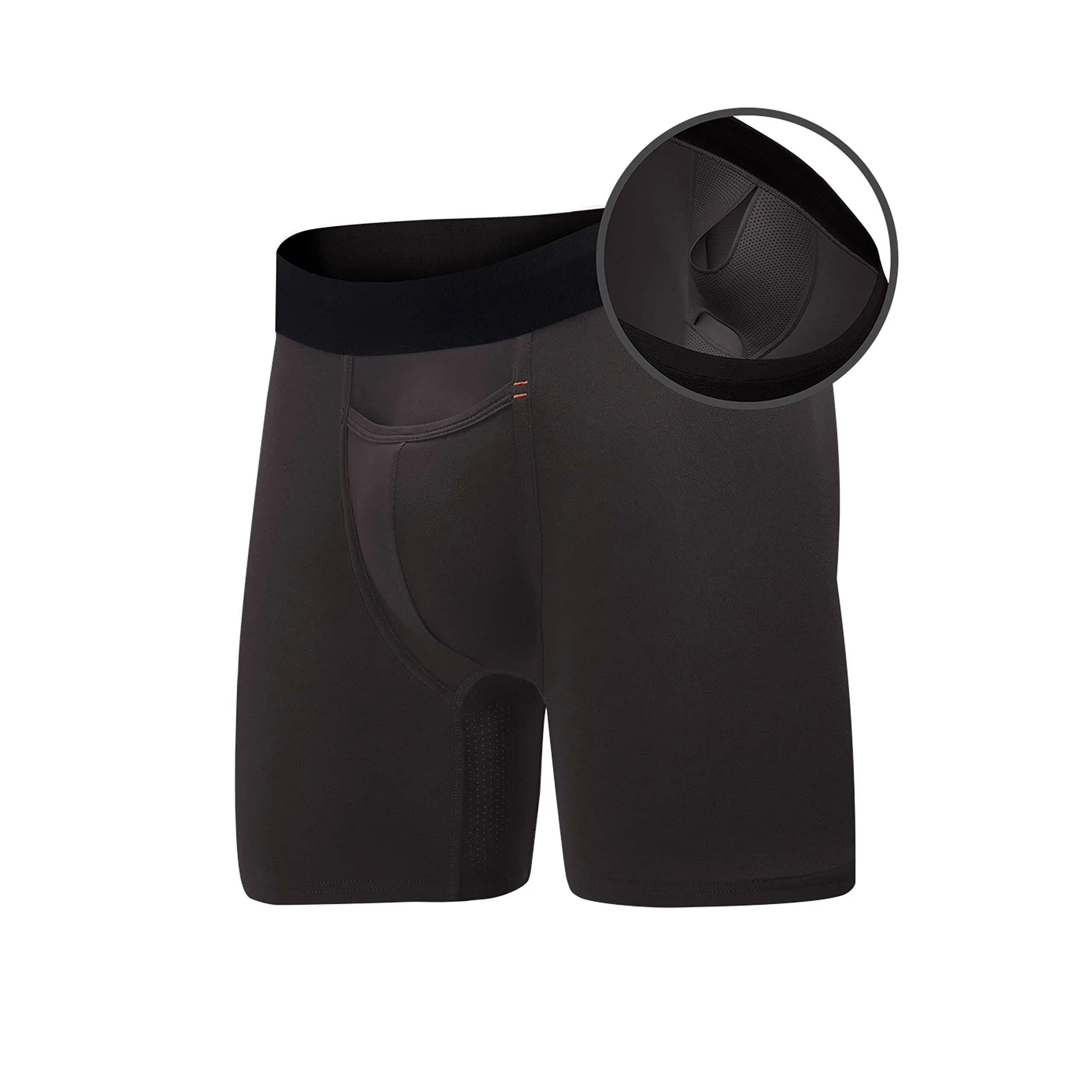 All Citizens Re:Luxe Paradise Pocket Ball Pouch Underwear for Men, Boxer Briefs w/Fly, Anti-Chafing, No Ride Up Legs