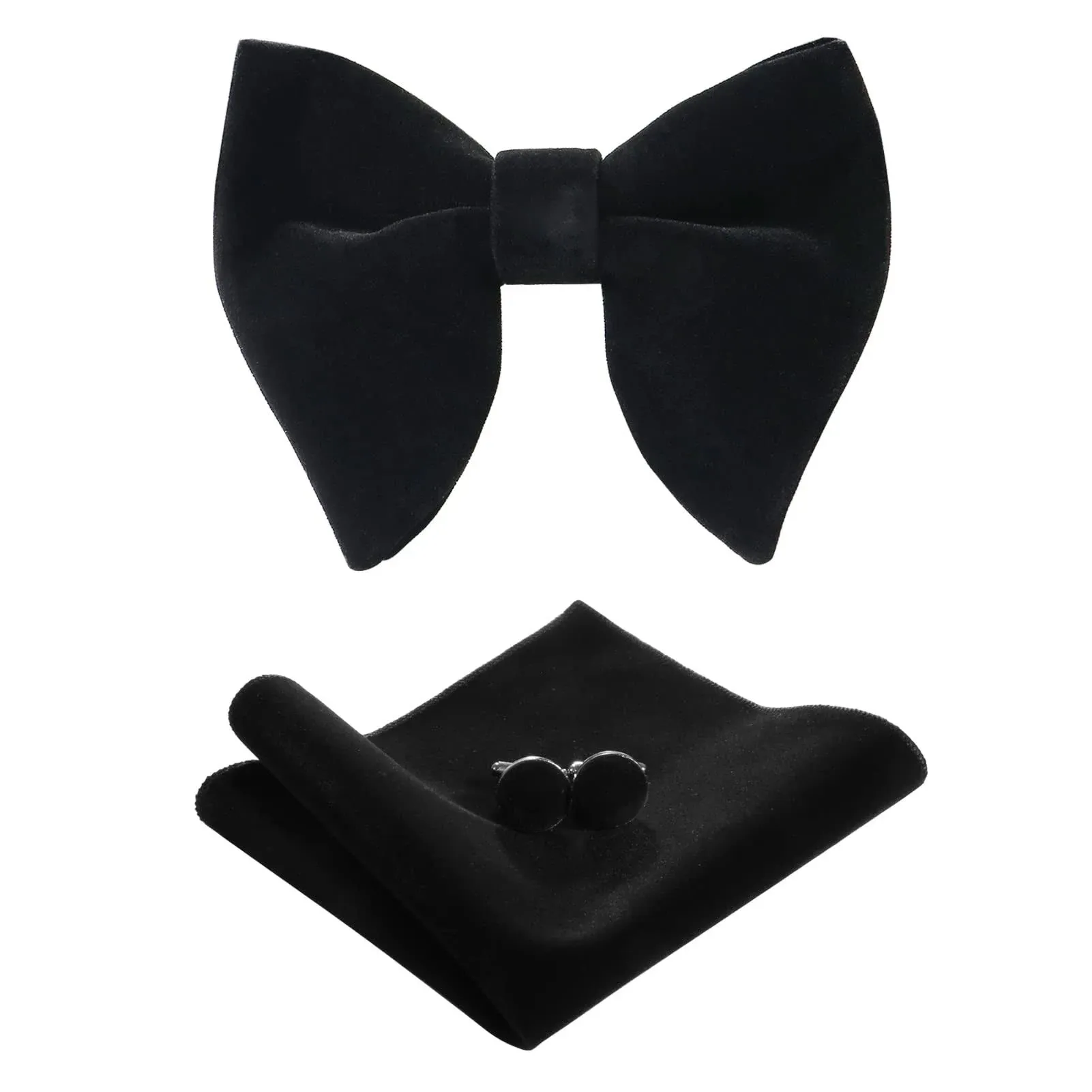 PACGOTH Men's Pre-Tied Vintage Tuxedo Bow Ties