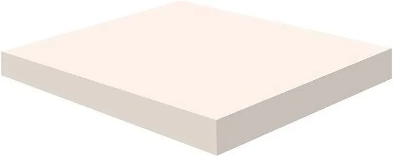 Upholstery Visco Memory Foam Square Sheet - 1&#034;Hx27W&#034;x27L&#034;, 3.5 lb High Density