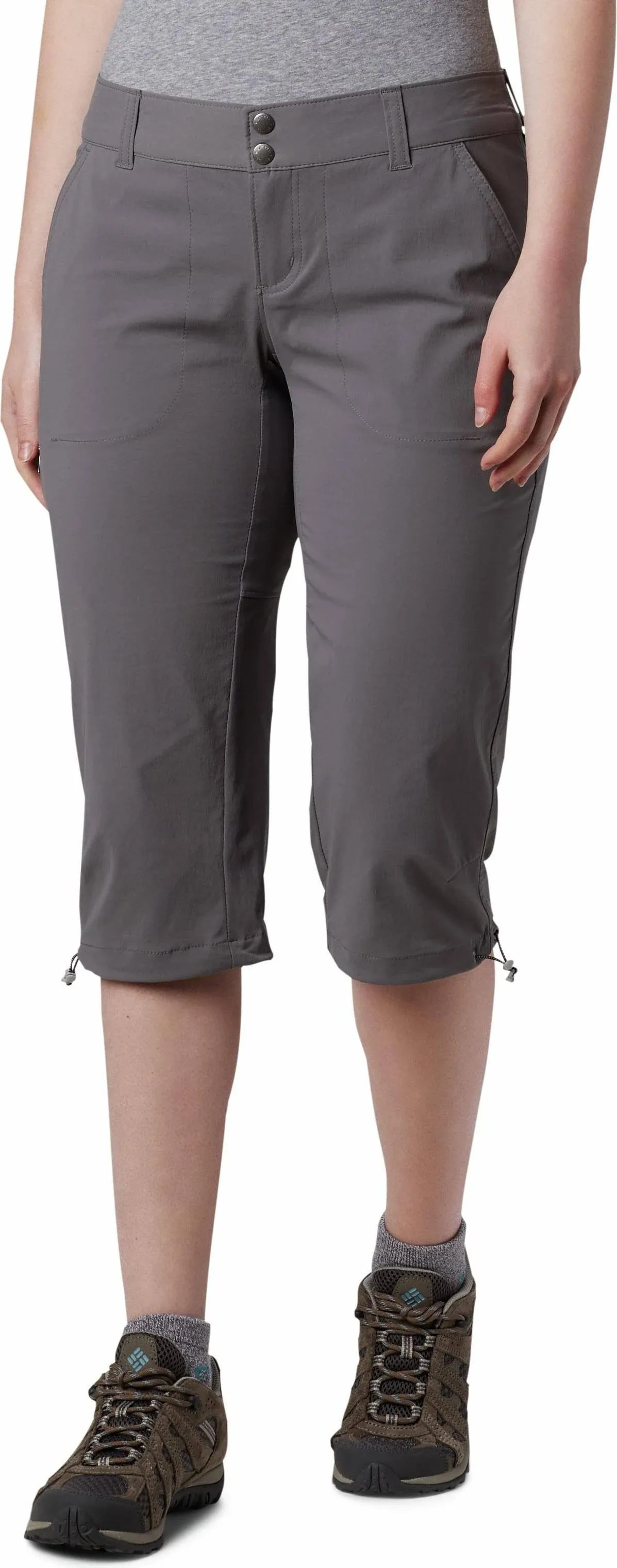 Columbia Women's Saturday Trail II Knee Pants - City Grey - 4