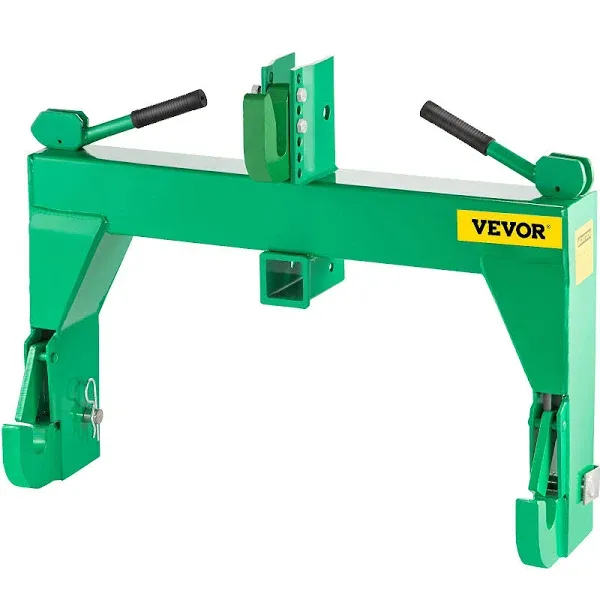 VEVOR TLJSDKHZZLS-P1B4QV0 3-Point, 3000 lbs Lifting Capacity Tractor Quick Hitch ...