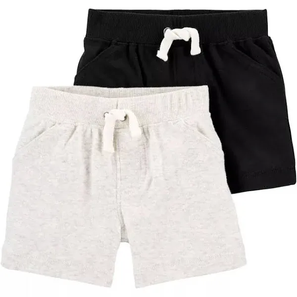 Carter's Baby Boys 2-Pack Cotton Pull-On Shorts