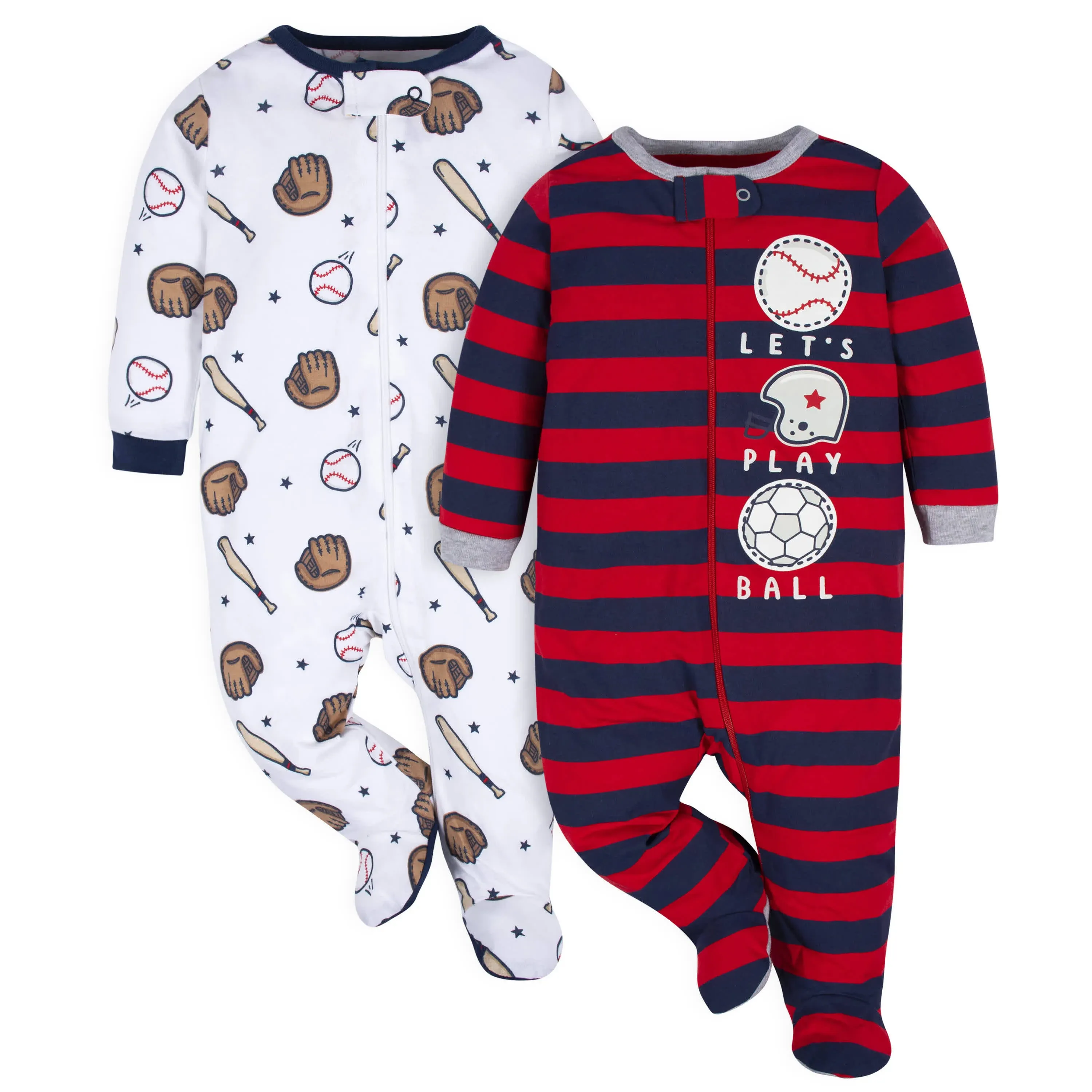 Gerber 2-Pack Baby Boys All Star Sleep 'N Plays