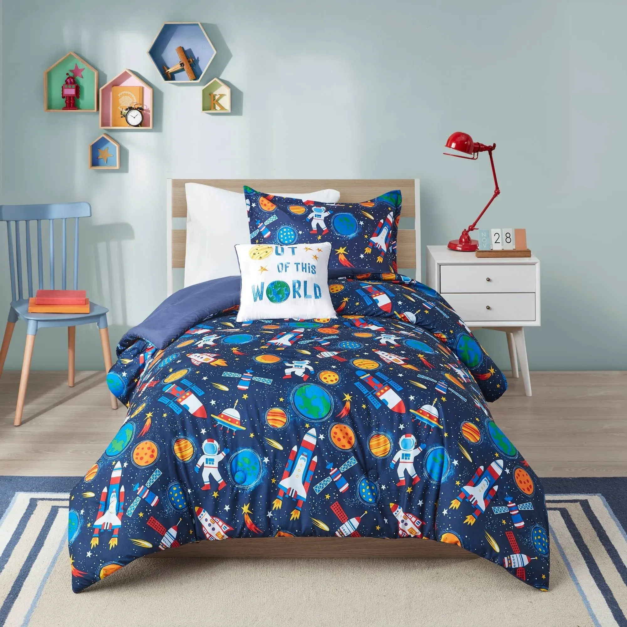 Mi Zone Kids Jason Outer Space Comforter Set - Twin