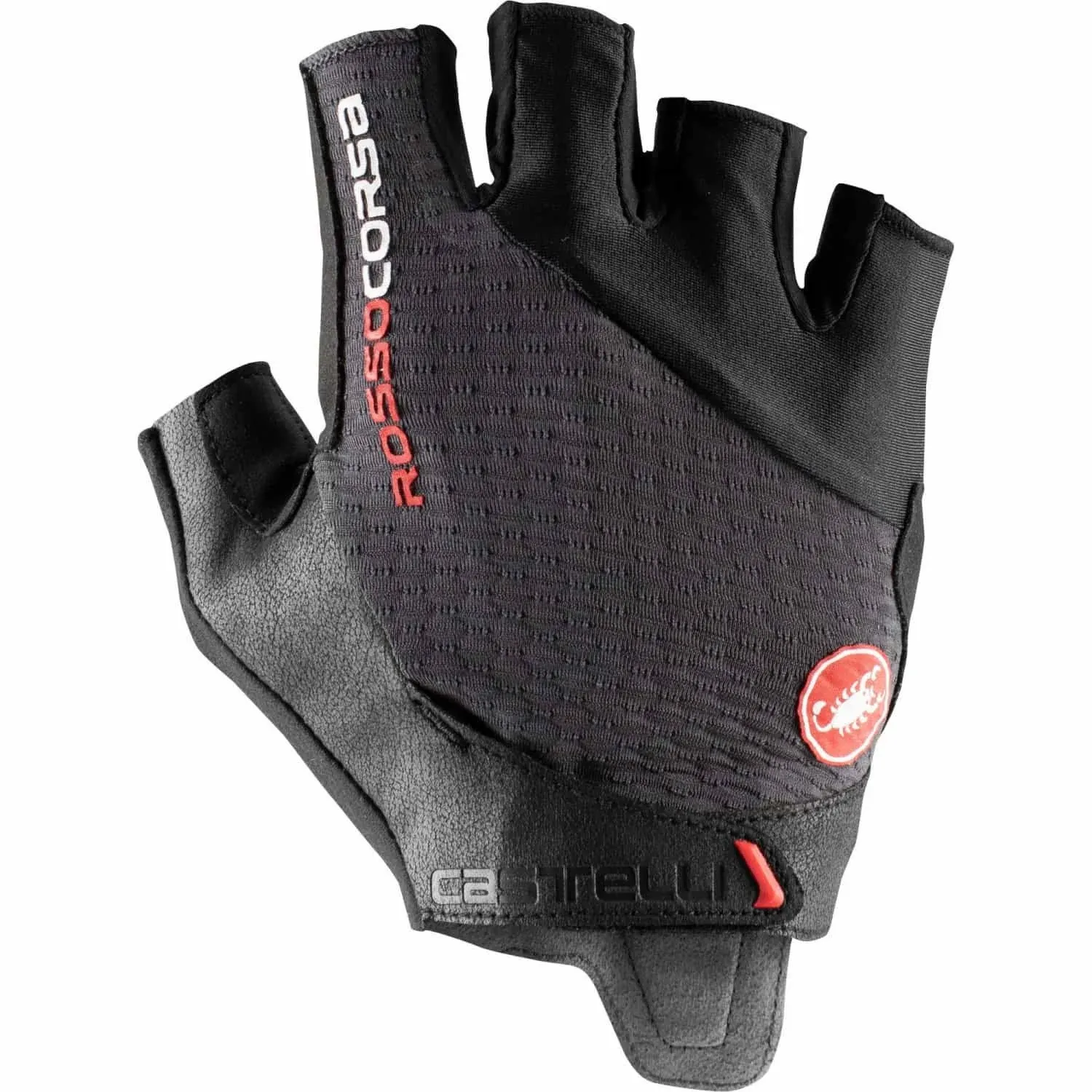 Castelli Rosso Corsa Pro V Glove - Dark Gray - L